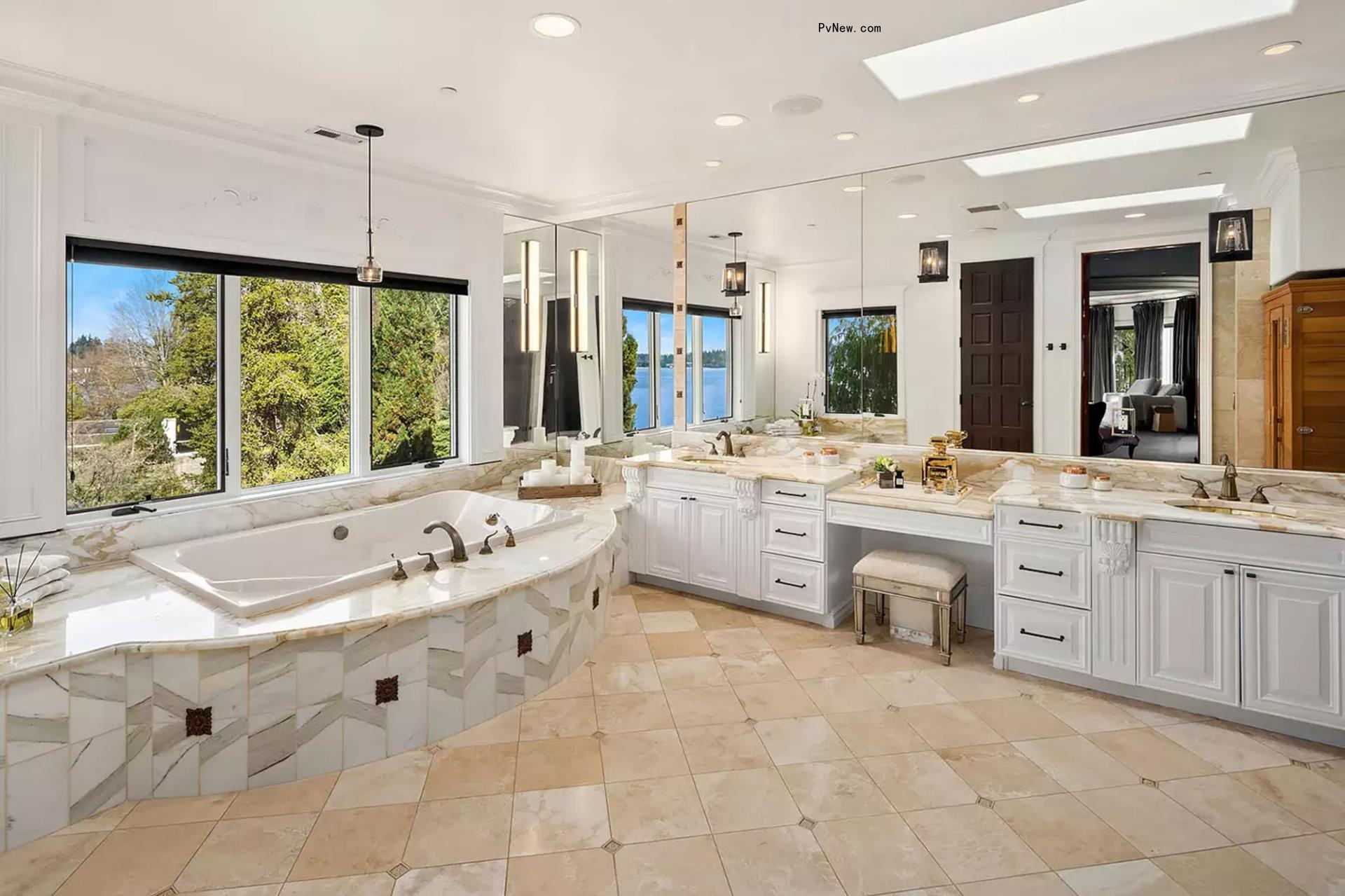 Russell Wilson and Ciara's home in Seattle.