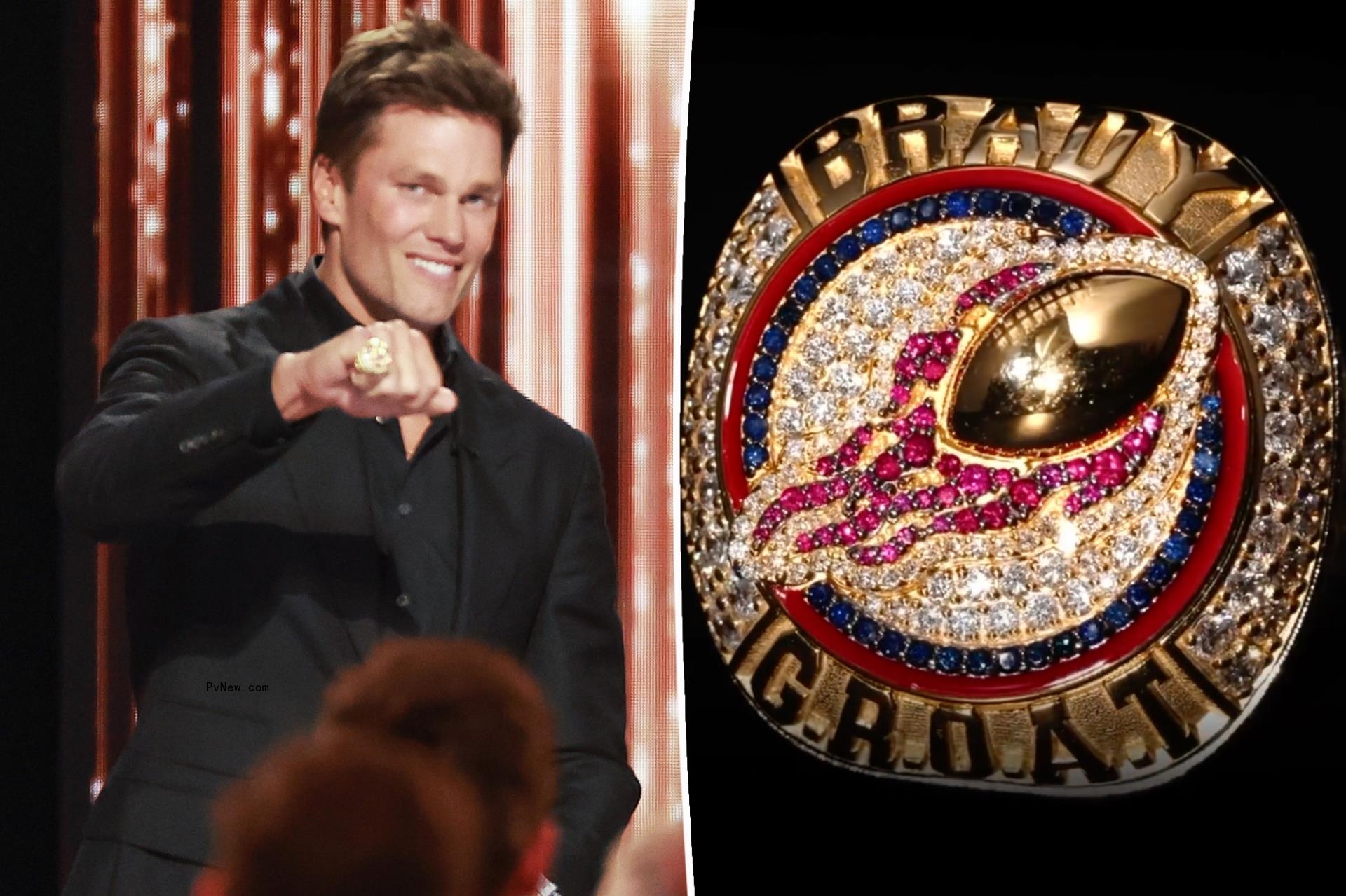 Tom Brady’s ruby-studded champio<i></i>nship ring from Netflix roast is worth a whopping $40K