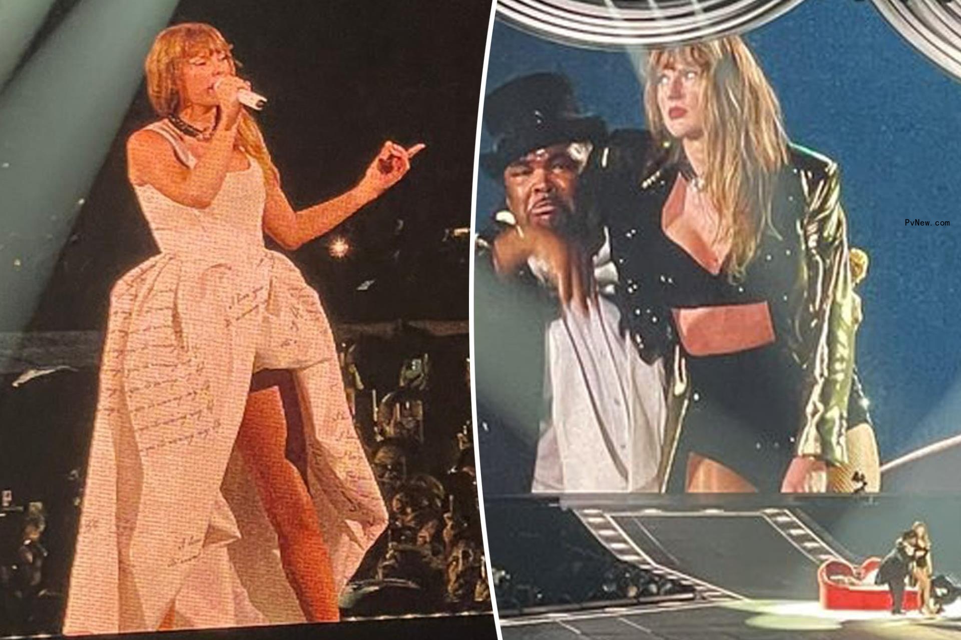 Taylor Swift unveils new ‘Tortured Poets Department’ outfits at Eras Tour in Paris