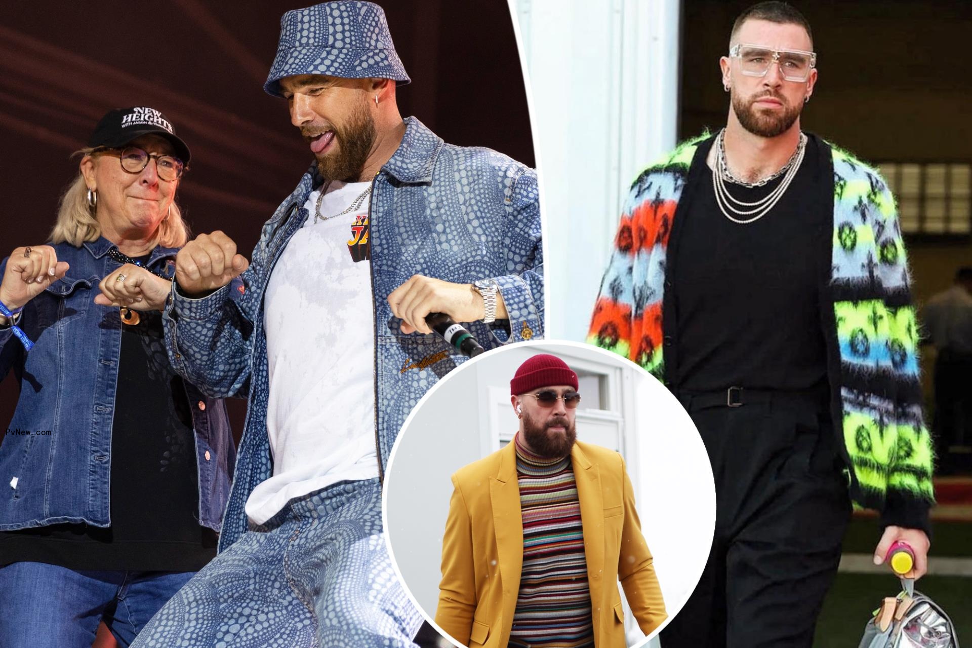 Do<i></i>nna Kelce says ‘fashionista’ son Travis Kelce dresses ‘to make people laugh’