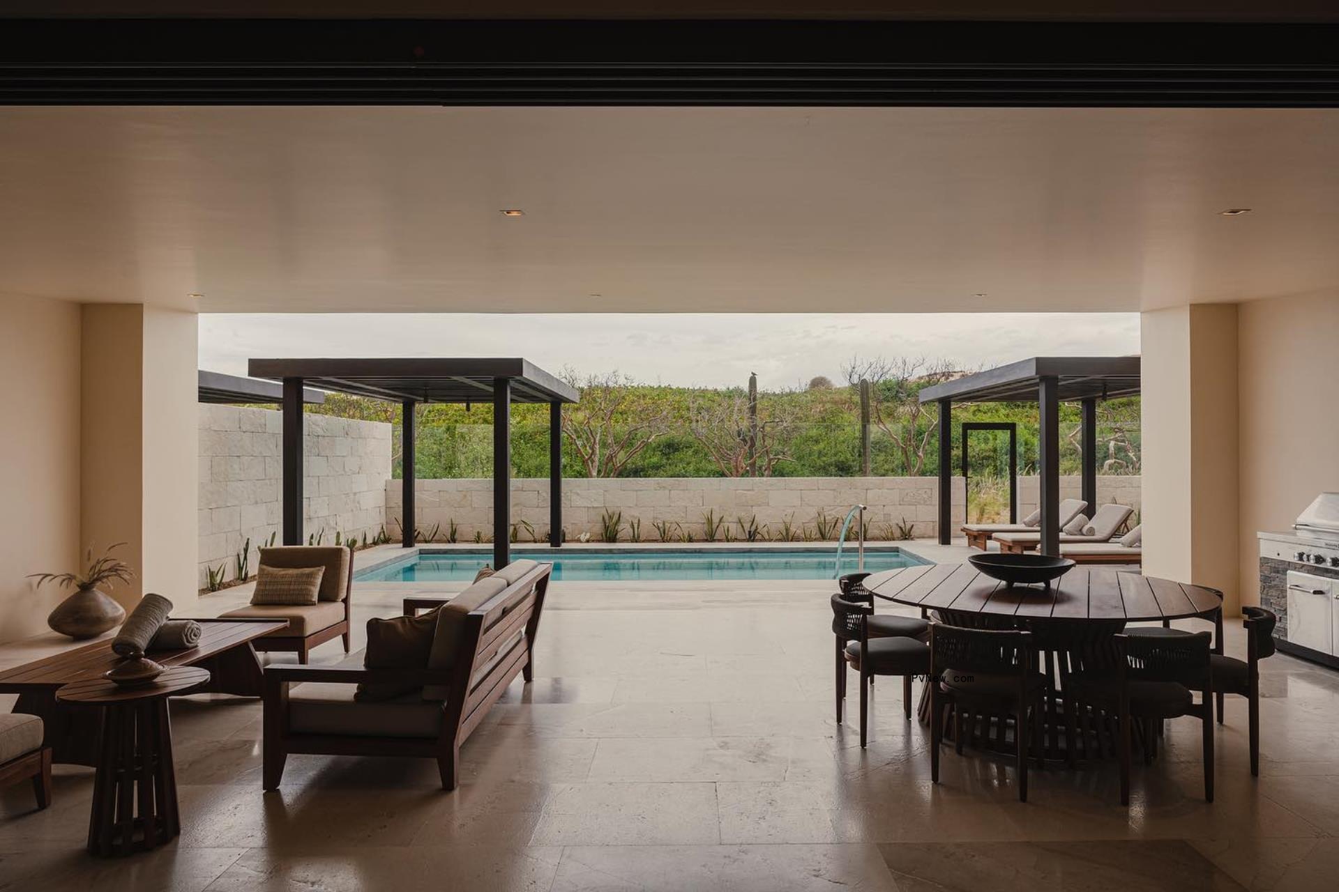 The Sakyü suite at Nobu Los Cabos Residences.