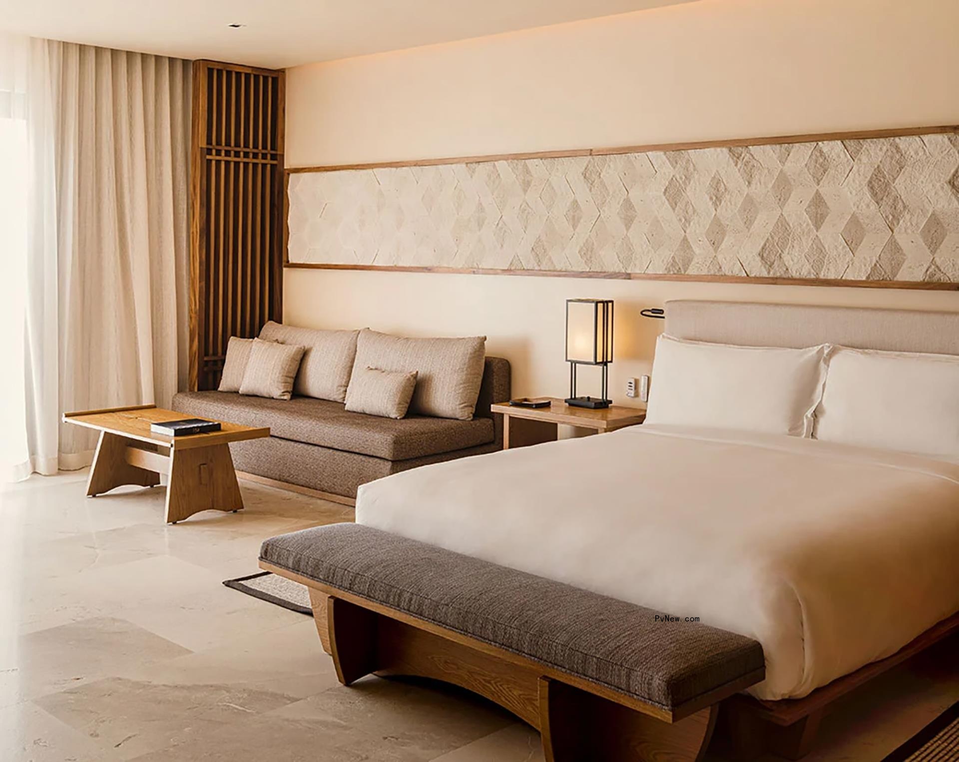 The Sakyü suite at Nobu Los Cabos Residences.