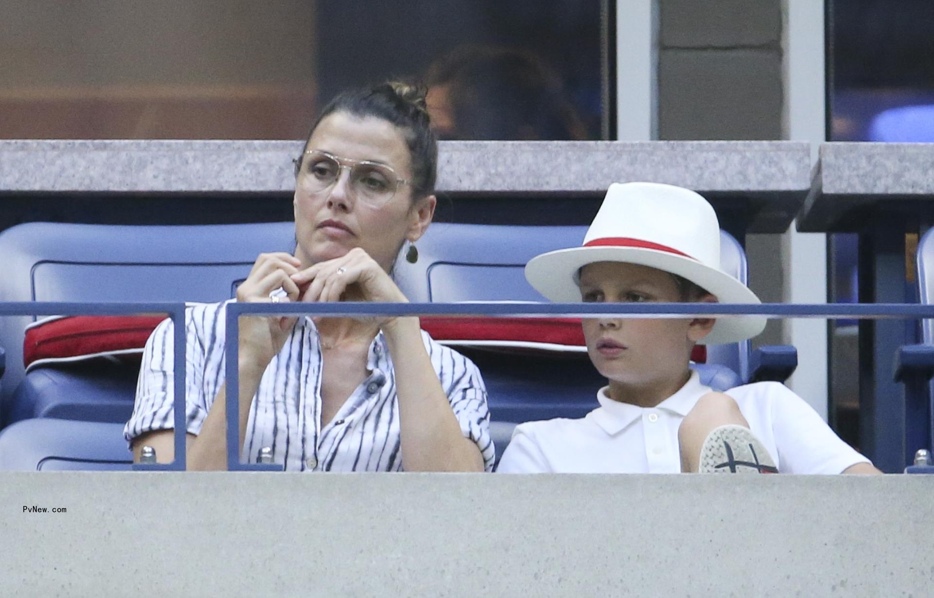 Bridget Moynahan and son Jack