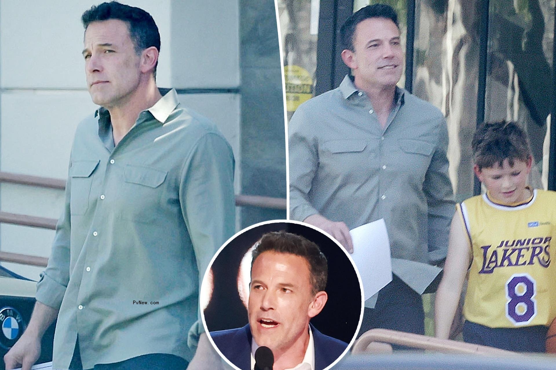 Ben Affleck and son Samuel