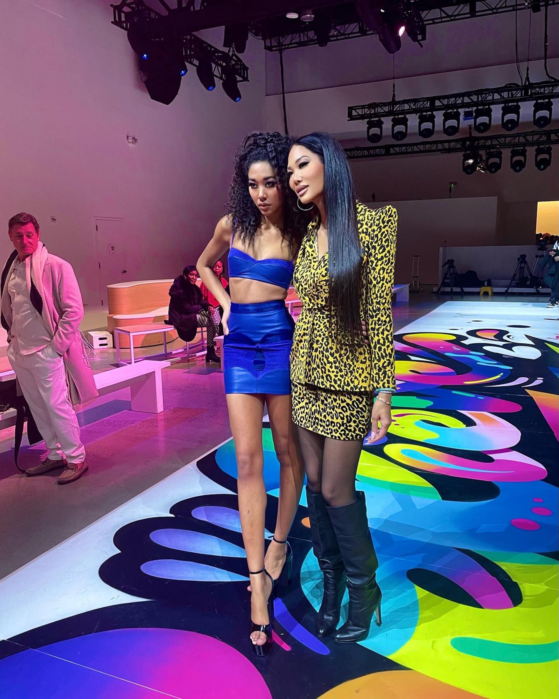 Kimora Lee Simmons and Aoki Lee Simmons