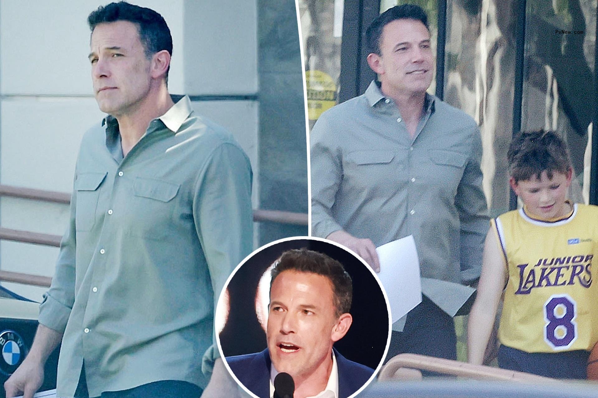 Ben Affleck and son Samuel