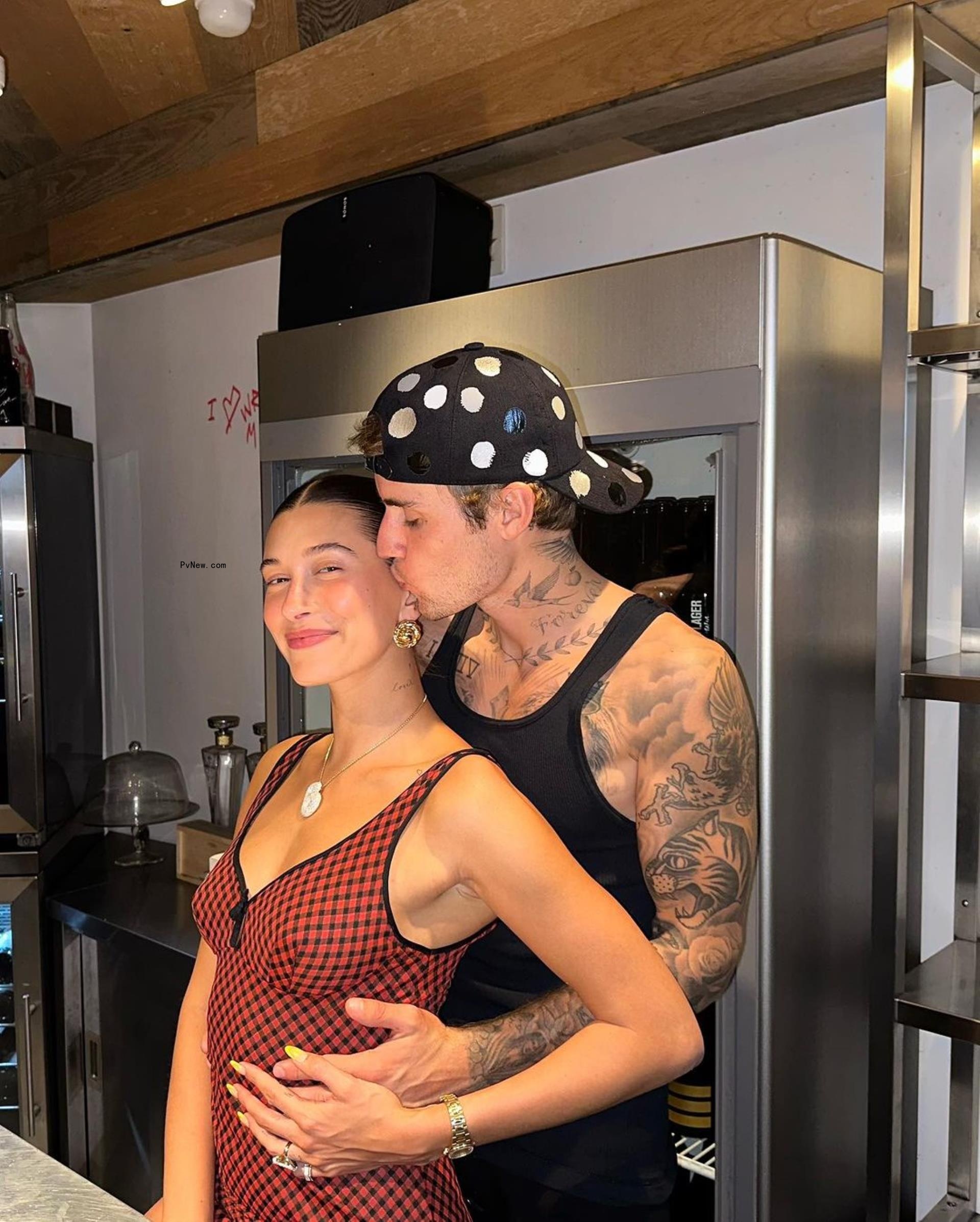 Hailey Bieber and Justin Bieber