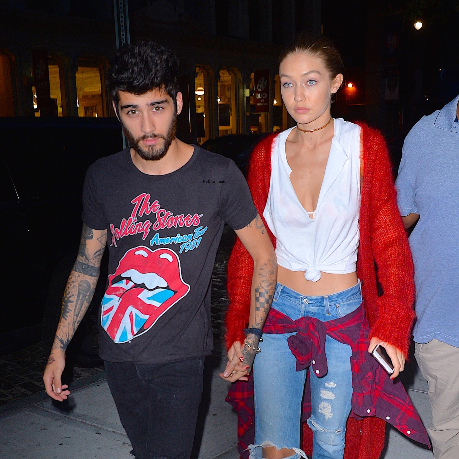 Gigi Hadid and boyfriend Zayn Malik