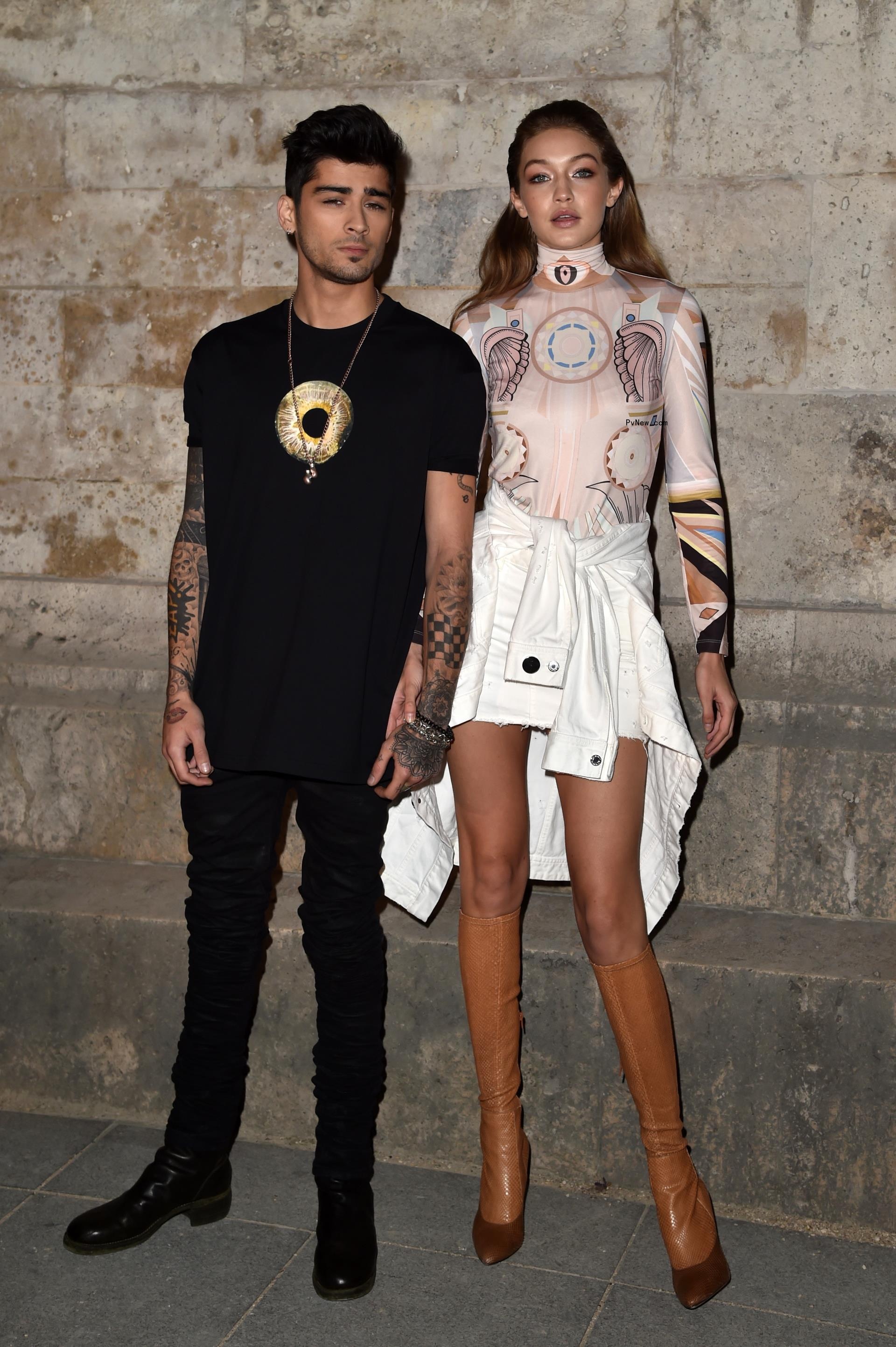 Zayn Malik and Gigi Hadid 