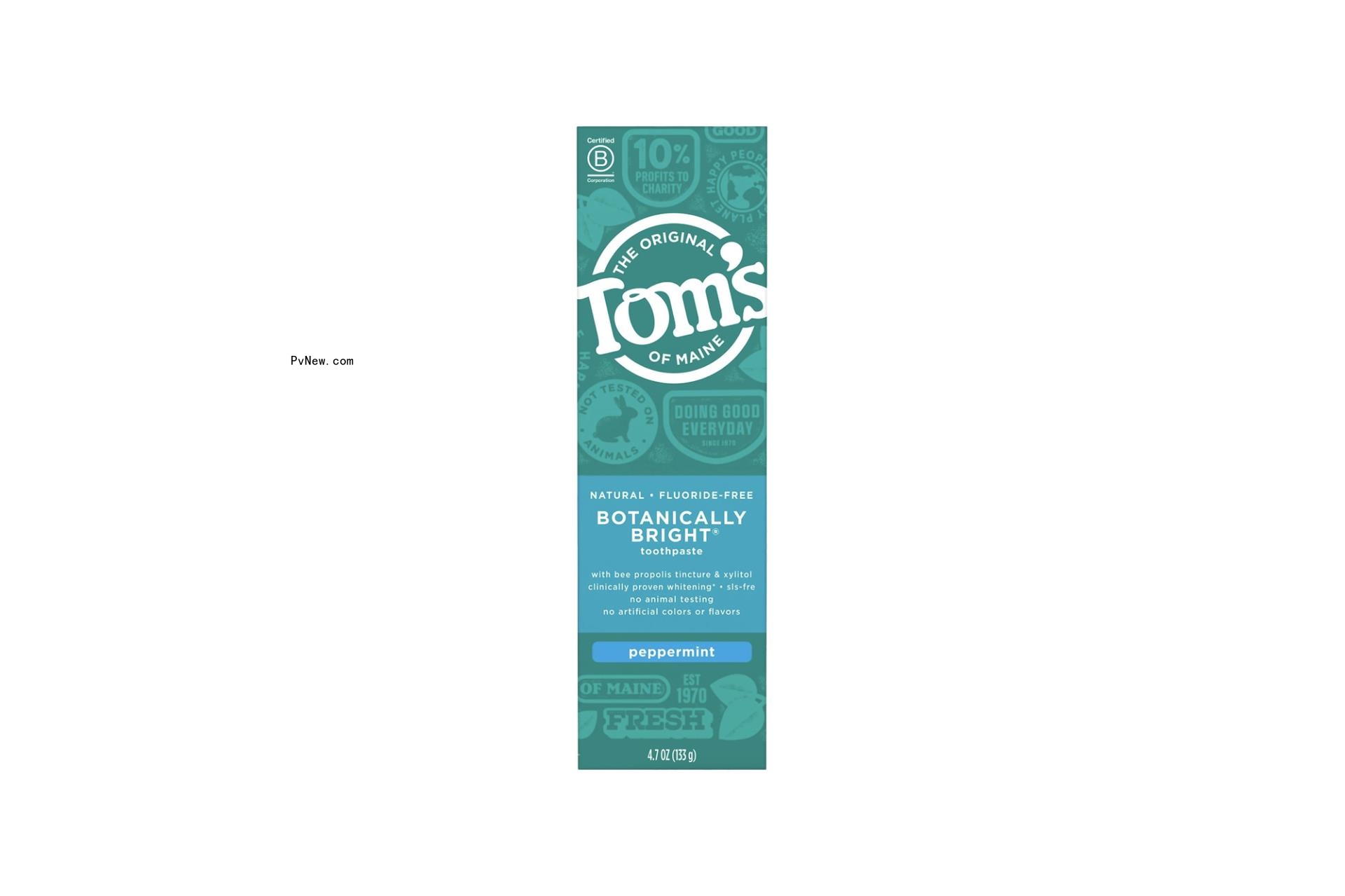 Tom's toothpaste
