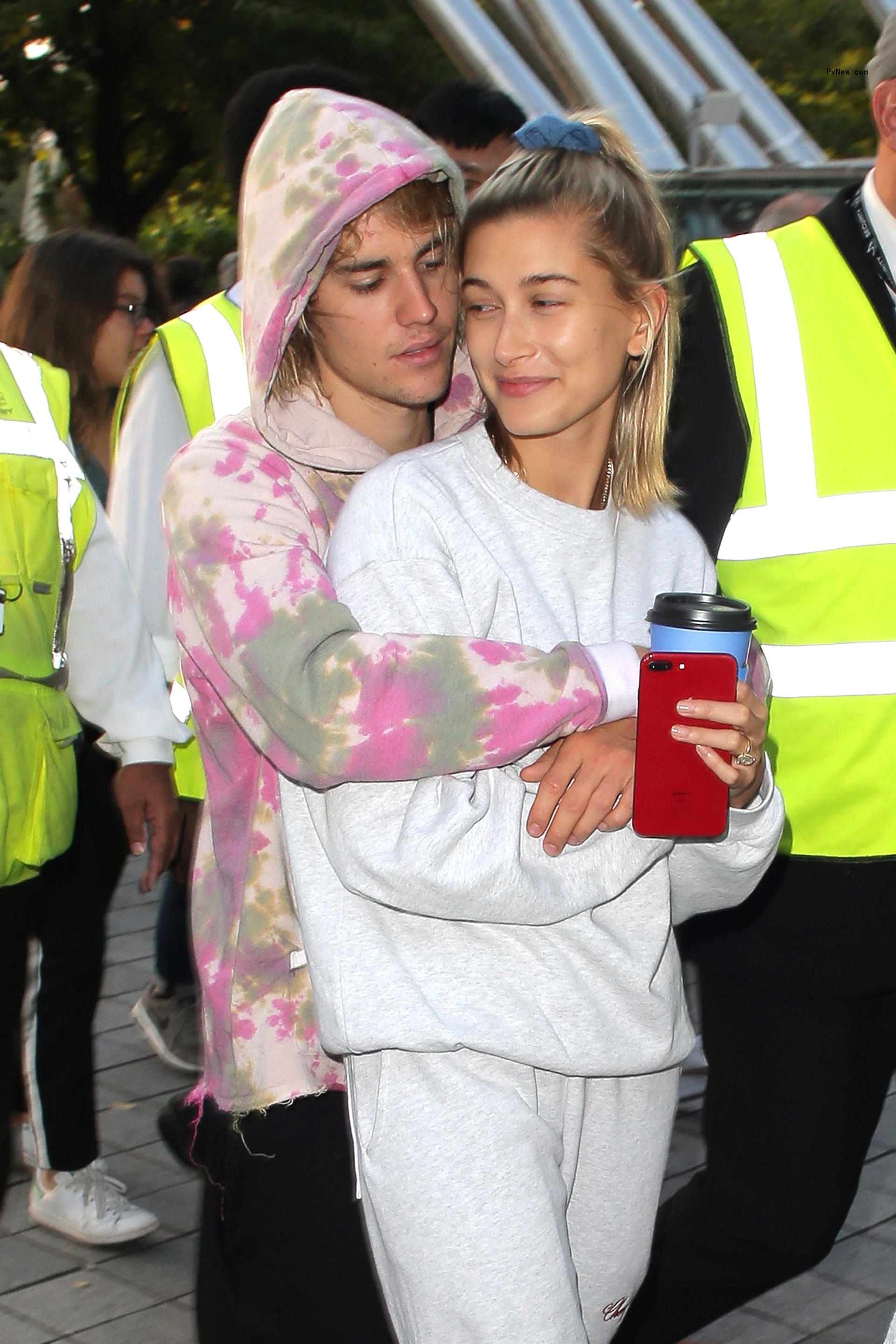 Justin Bieber and Hailey Bieber