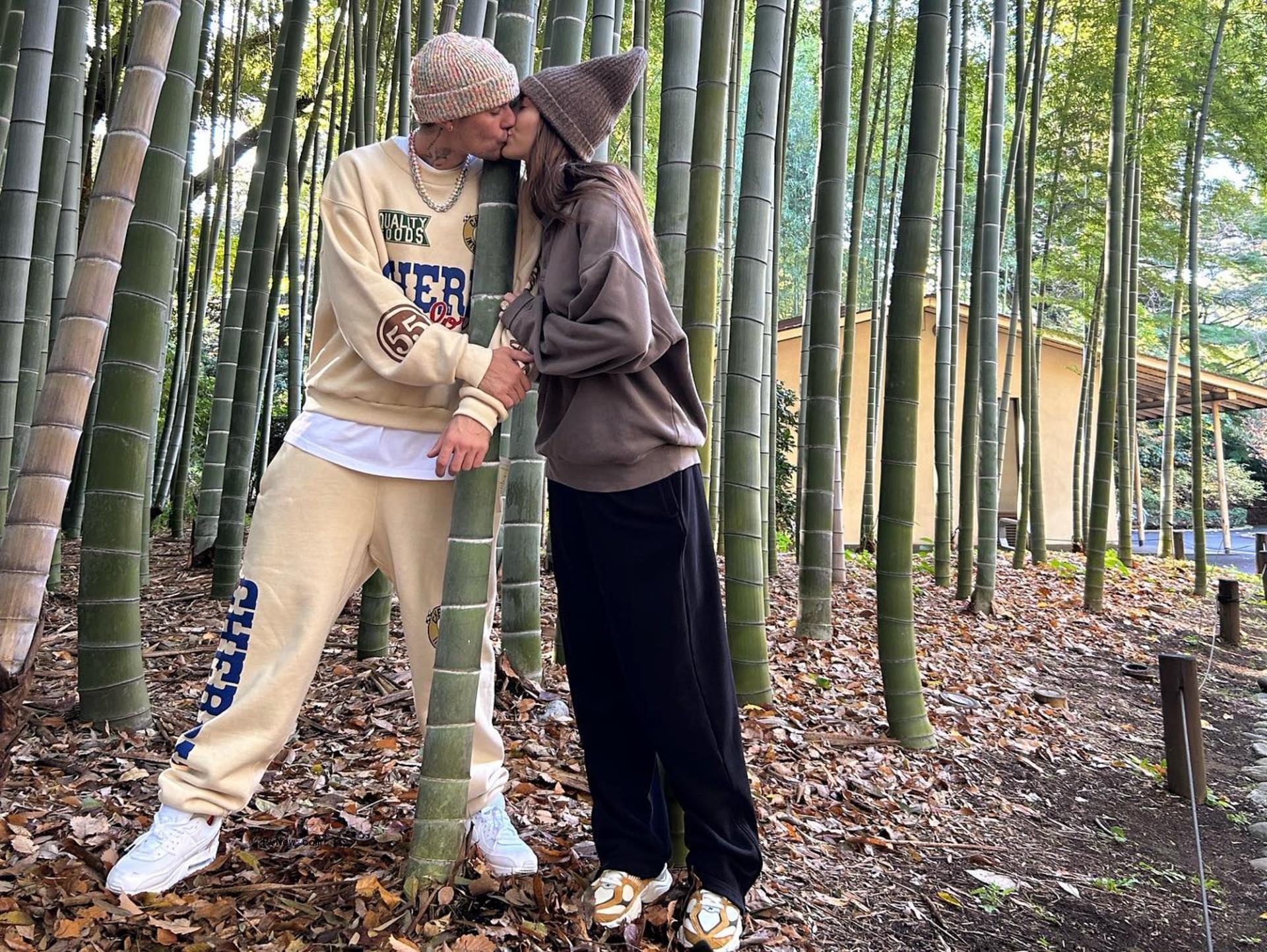 Justin Bieber and Hailey Bieber