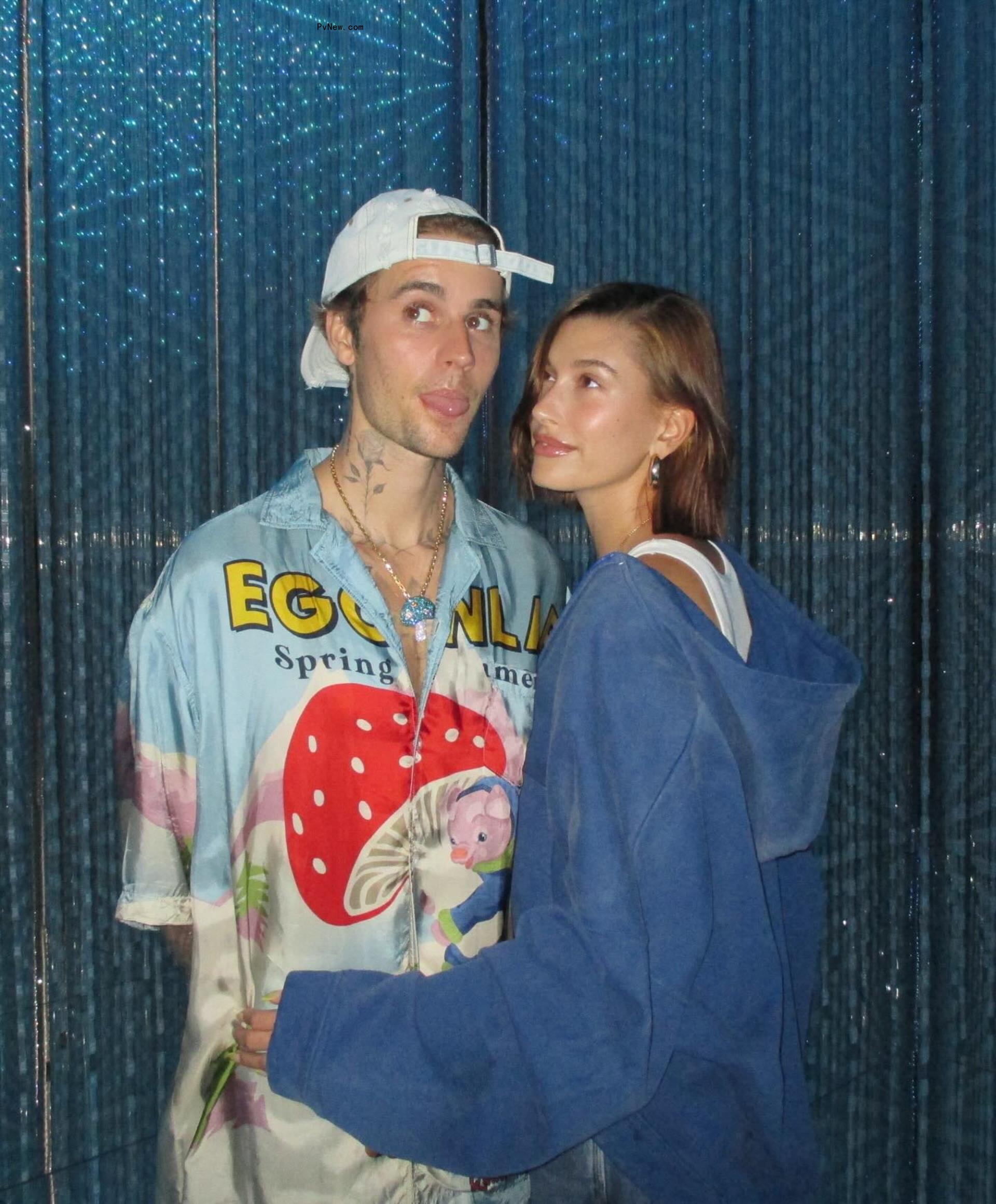 Justin Bieber and Hailey Bieber