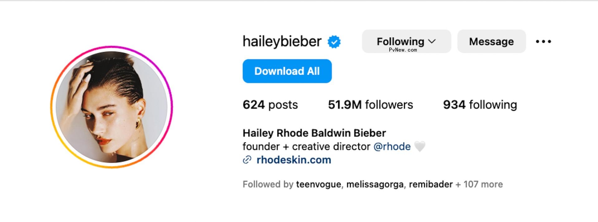 Hailey Bieber