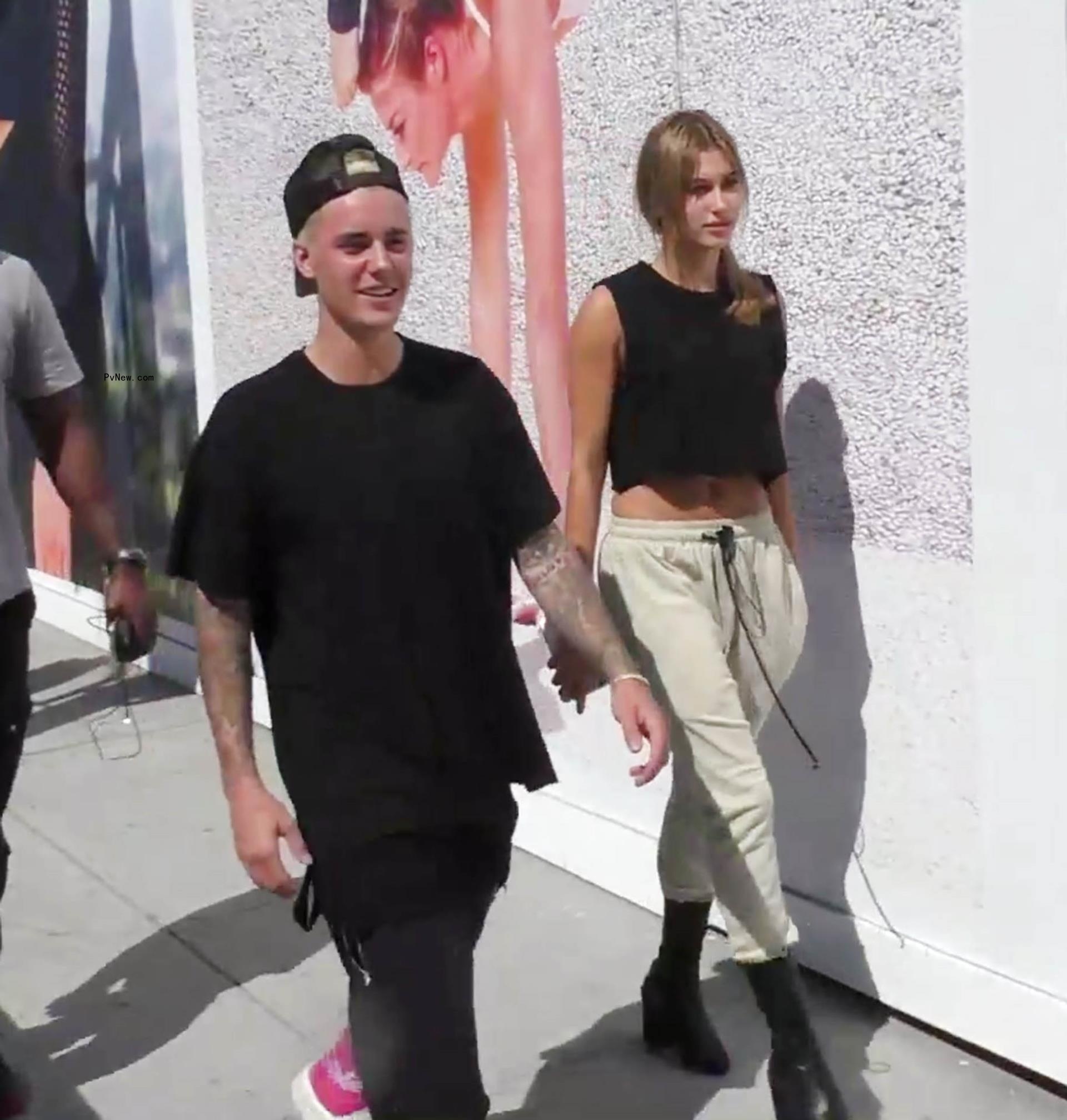 Justin Bieber and Hailey Bieber