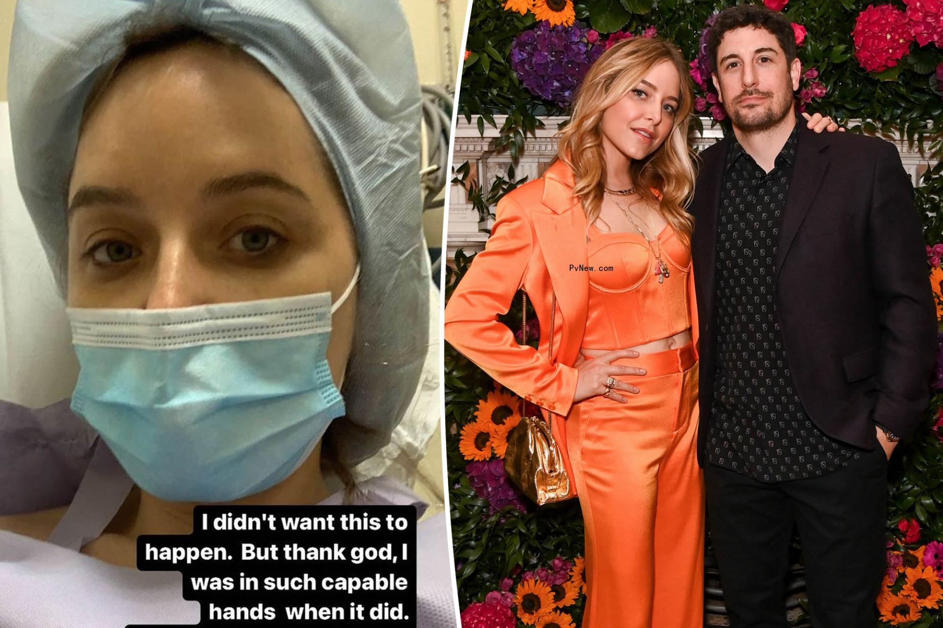 Jenny Mollen and Jason Biggs