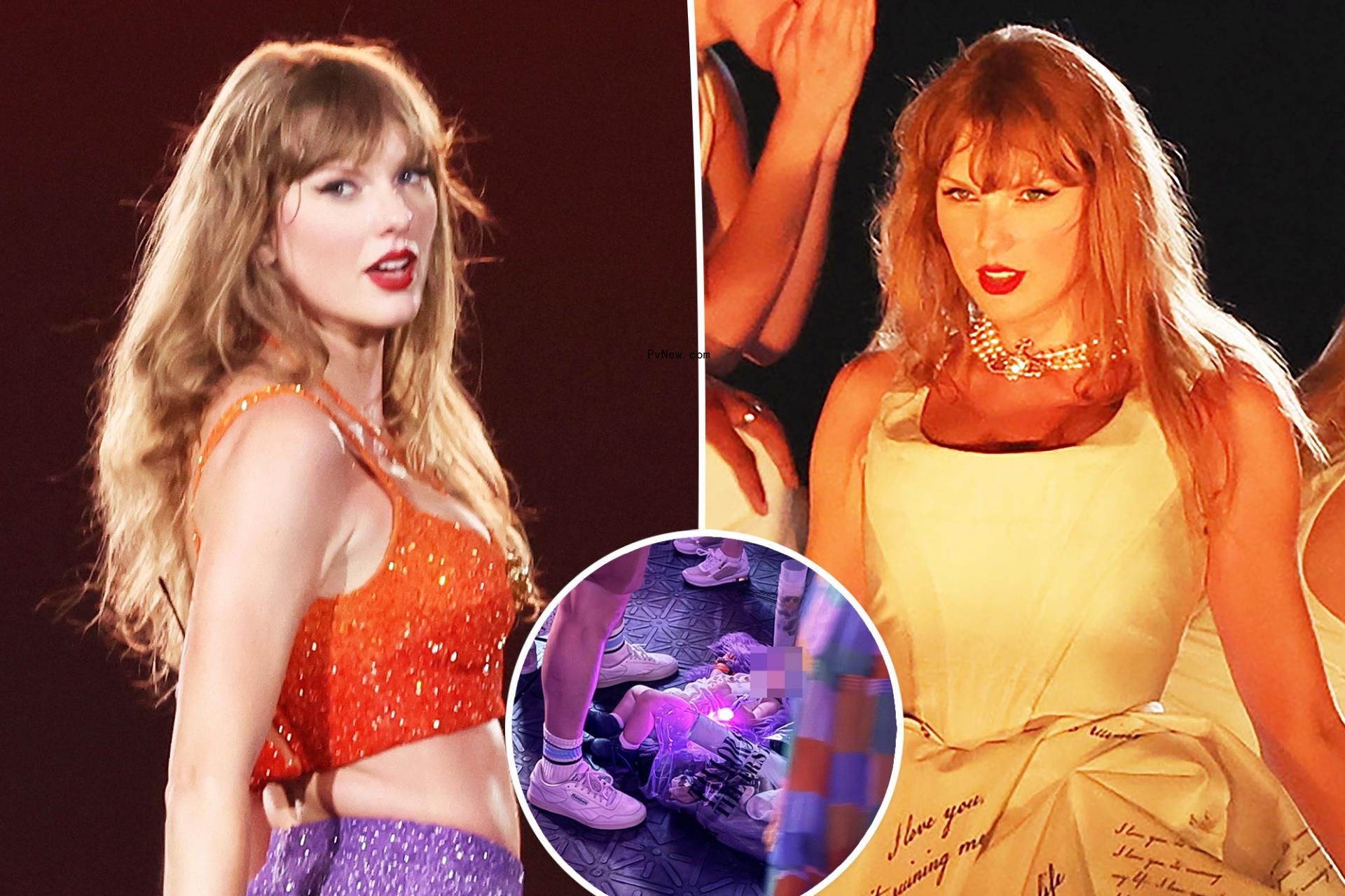 Taylor Swift fans outraged after pic of baby on co<i></i>ncert floor in Paris goes viral