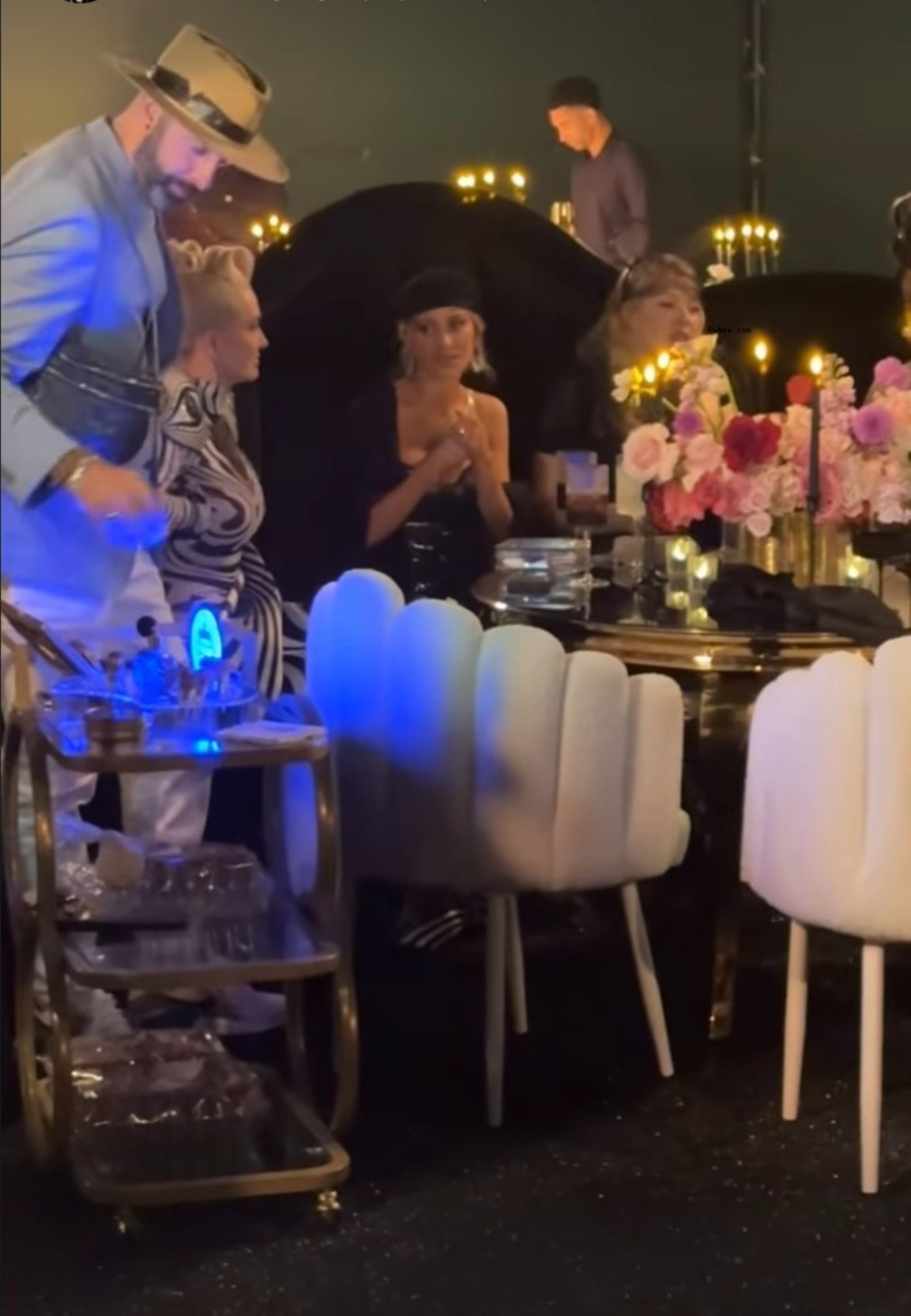 Dorit Kemsley filming 