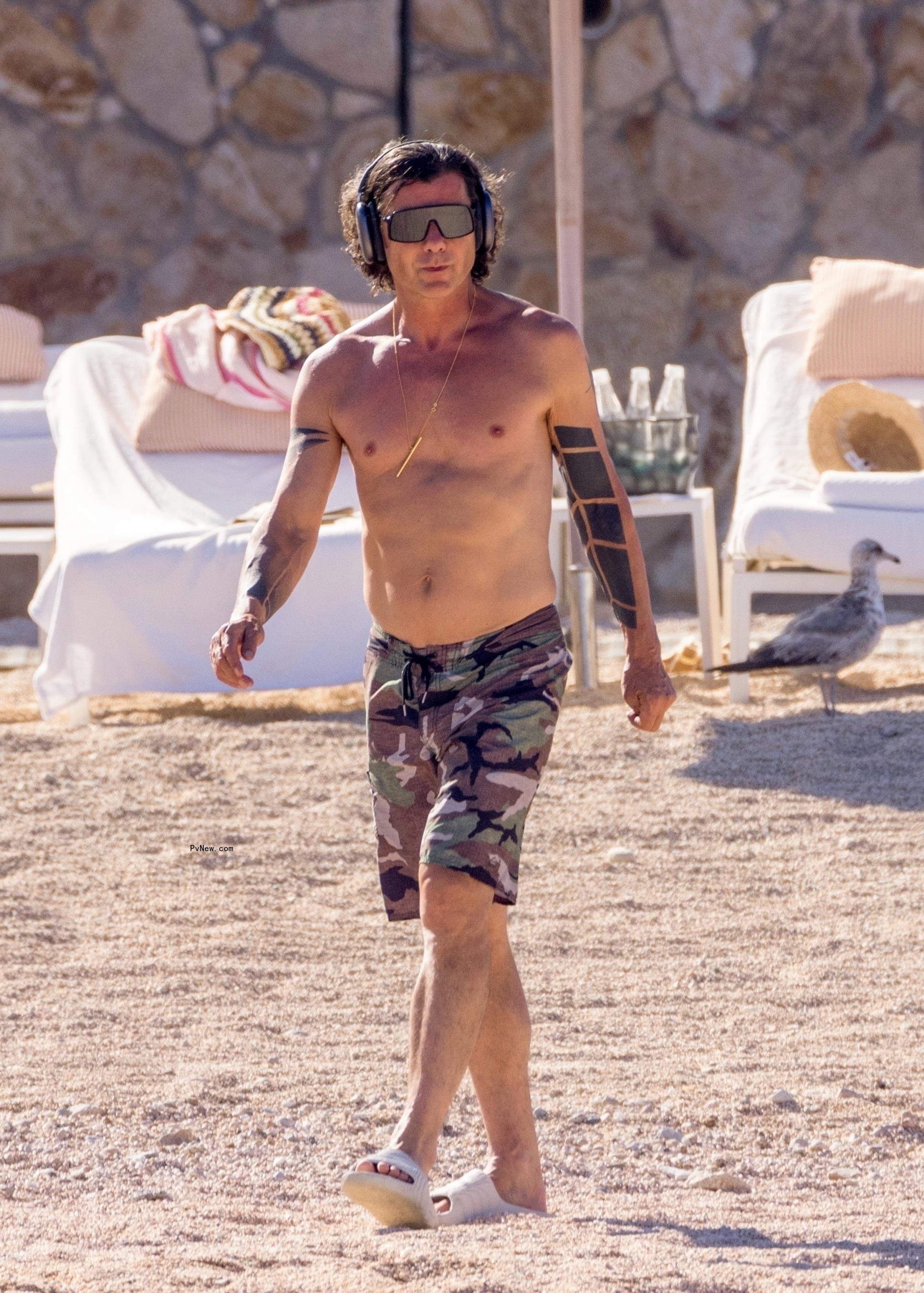 Gavin Rossdale in Mexico.
