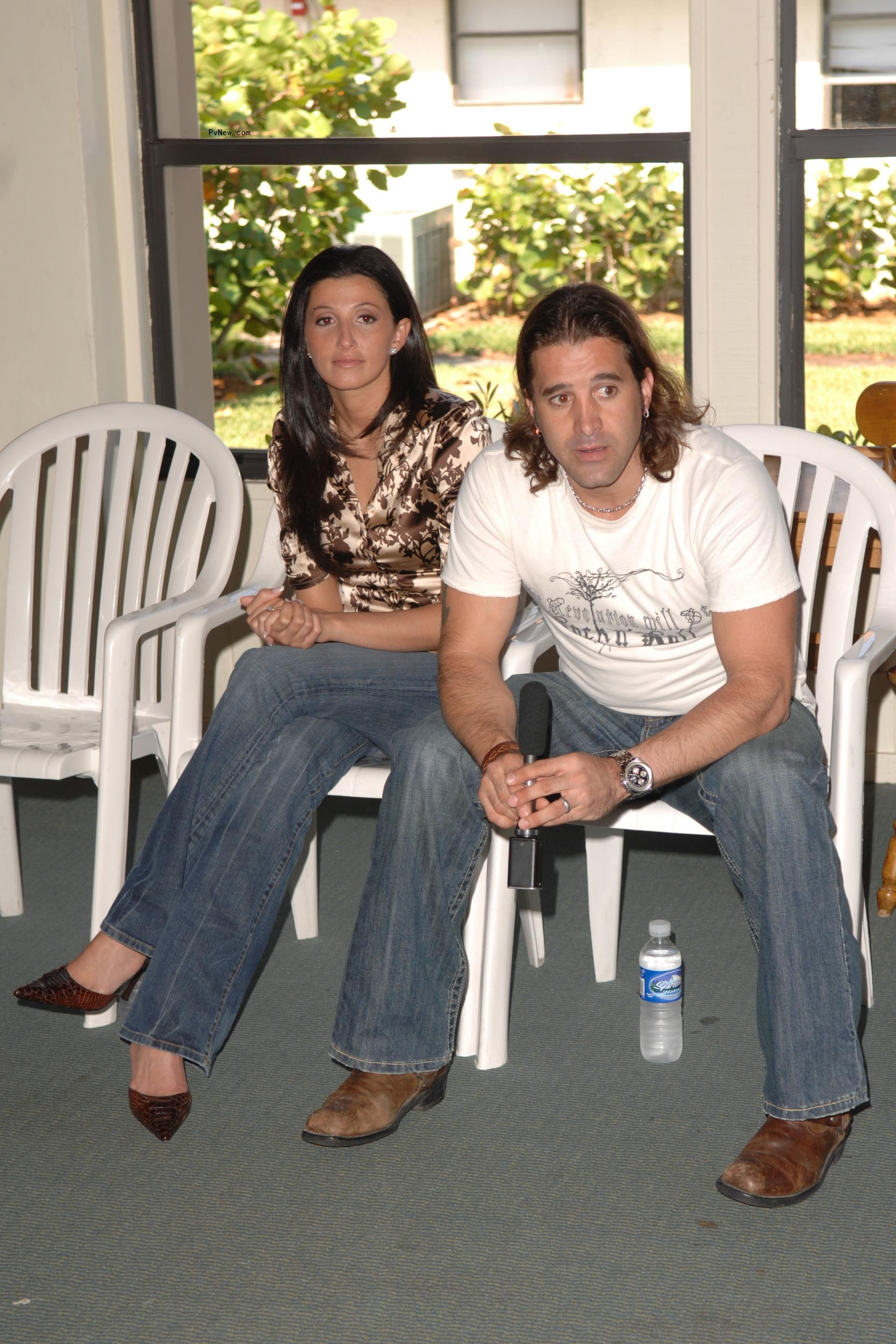 Scott Stapp and Jaclyn Stapp.