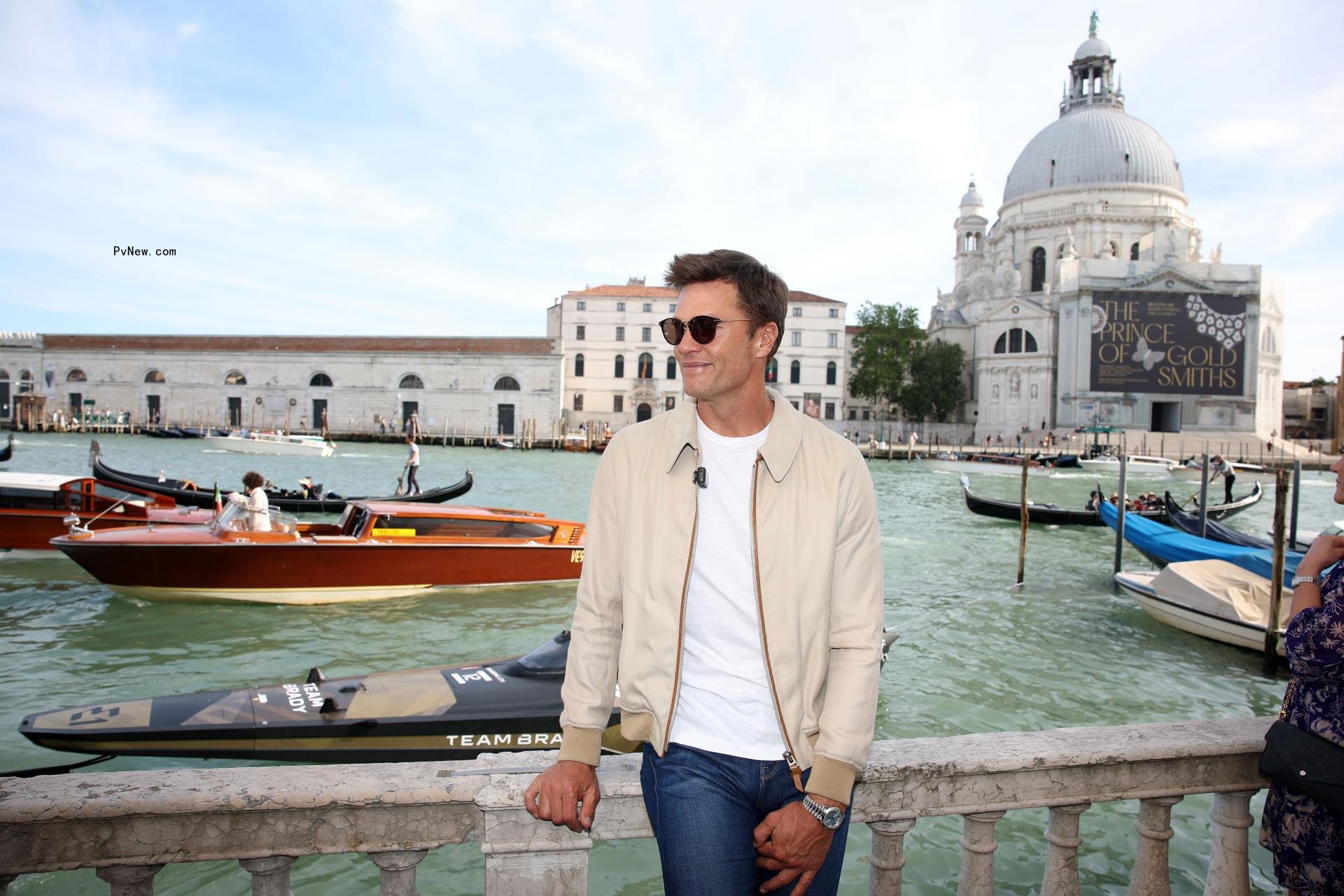 Tom Brady in Venice.