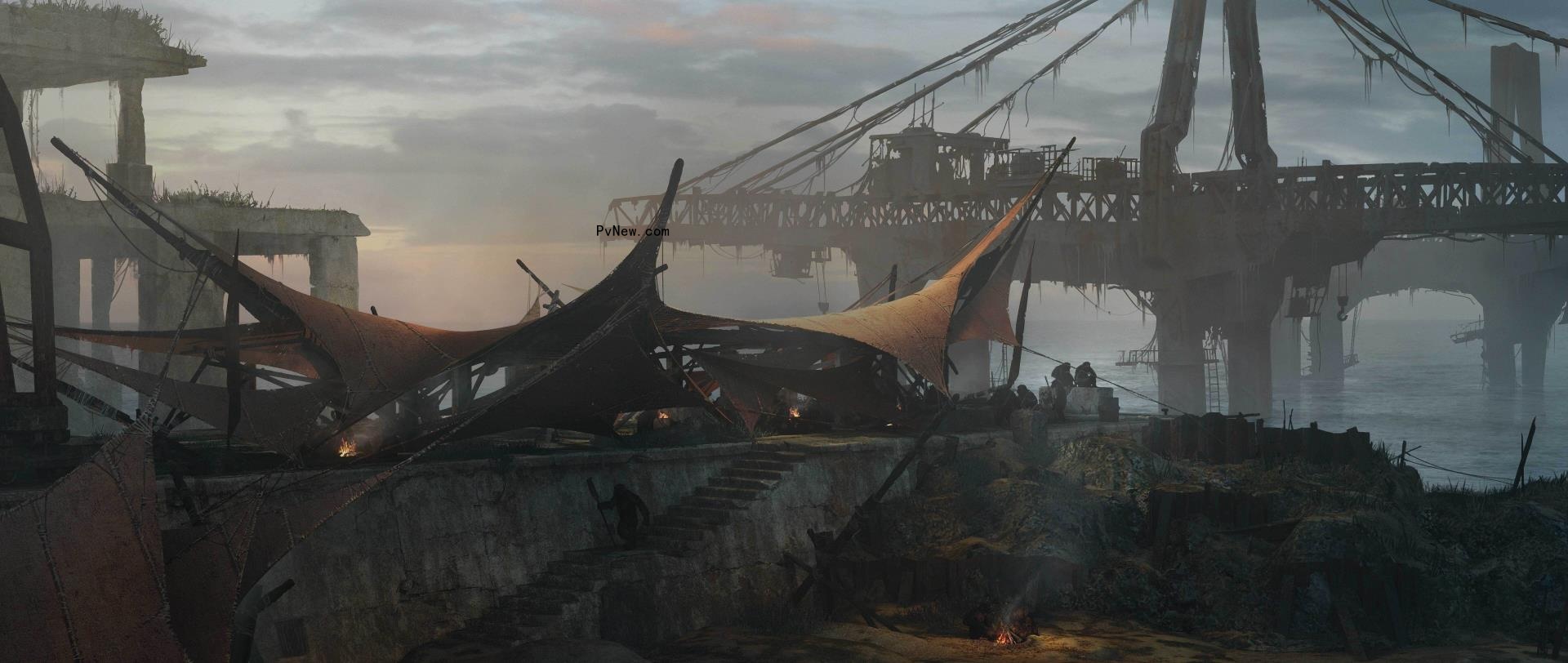 How ‘Kingdom of the Planet of the Apes’ Production Designer Built a Beached Ship the Size of a Football Field