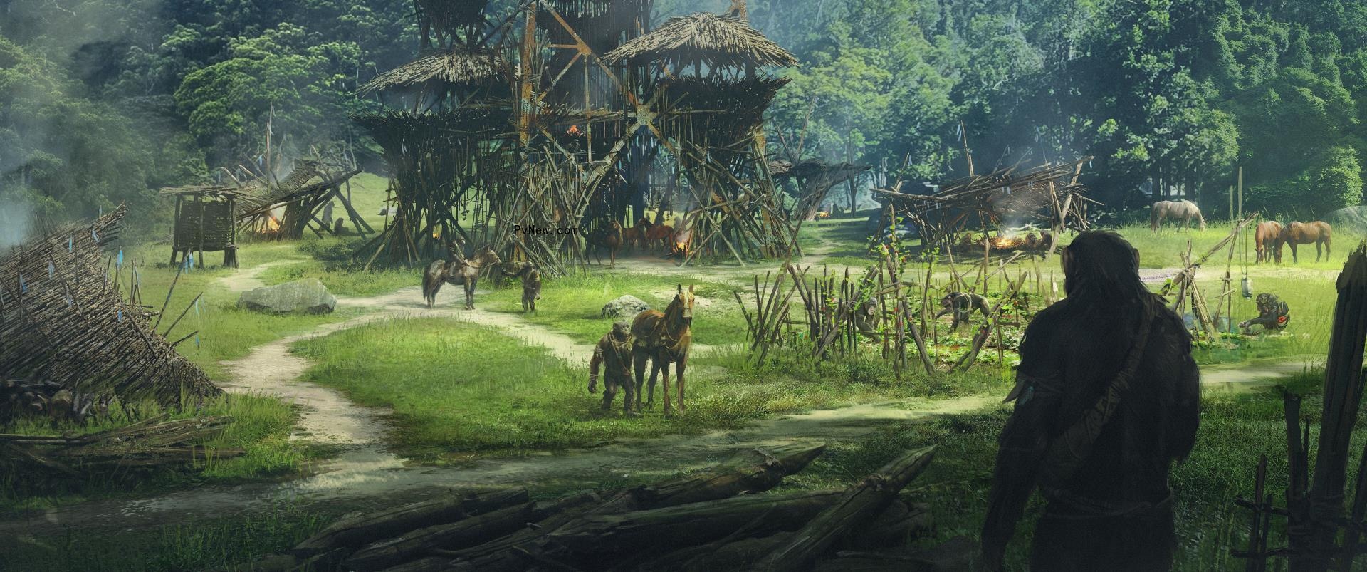 How ‘Kingdom of the Planet of the Apes’ Production Designer Built a Beached Ship the Size of a Football Field
