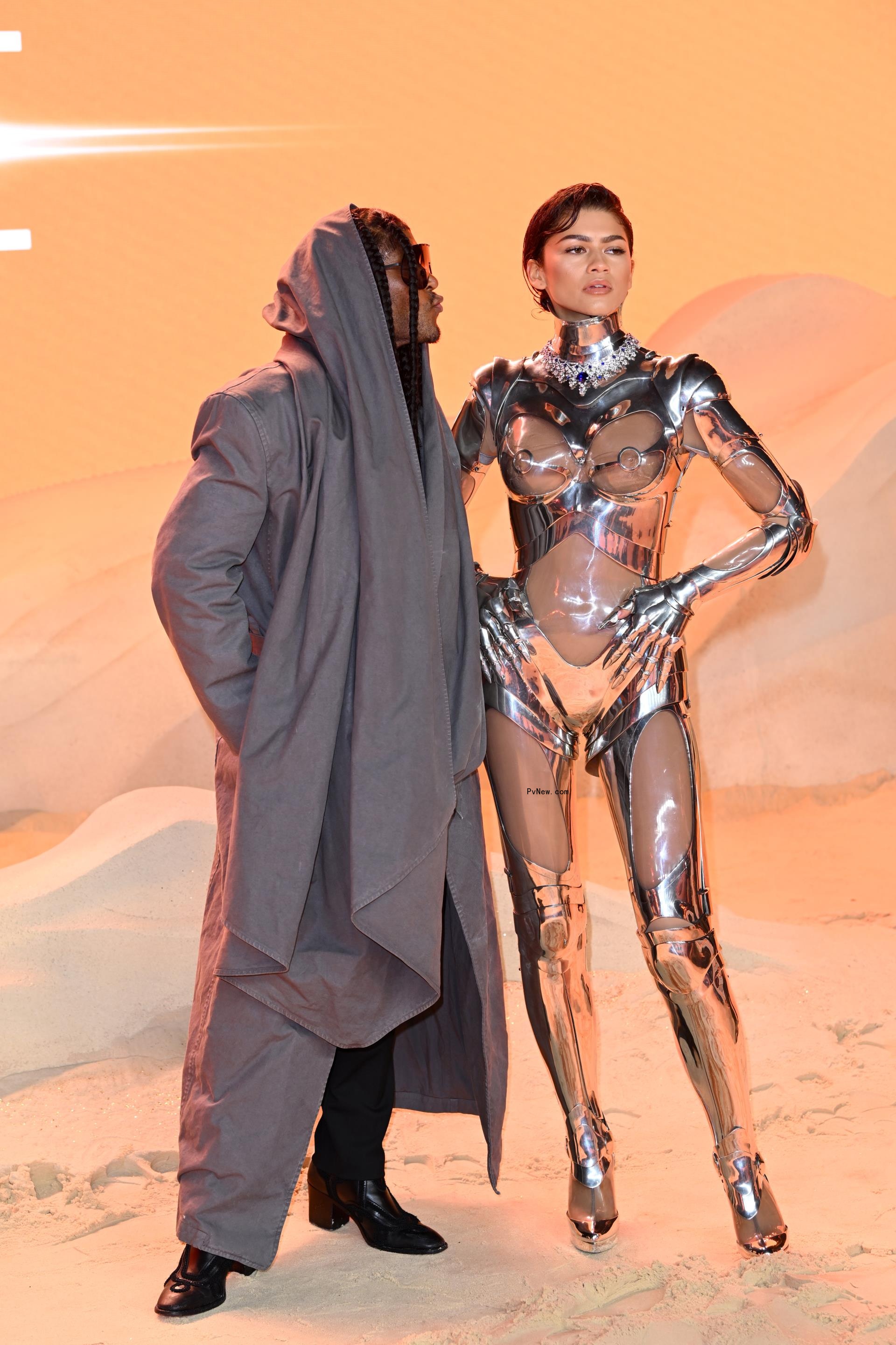 Zendaya and Law Roach at the 