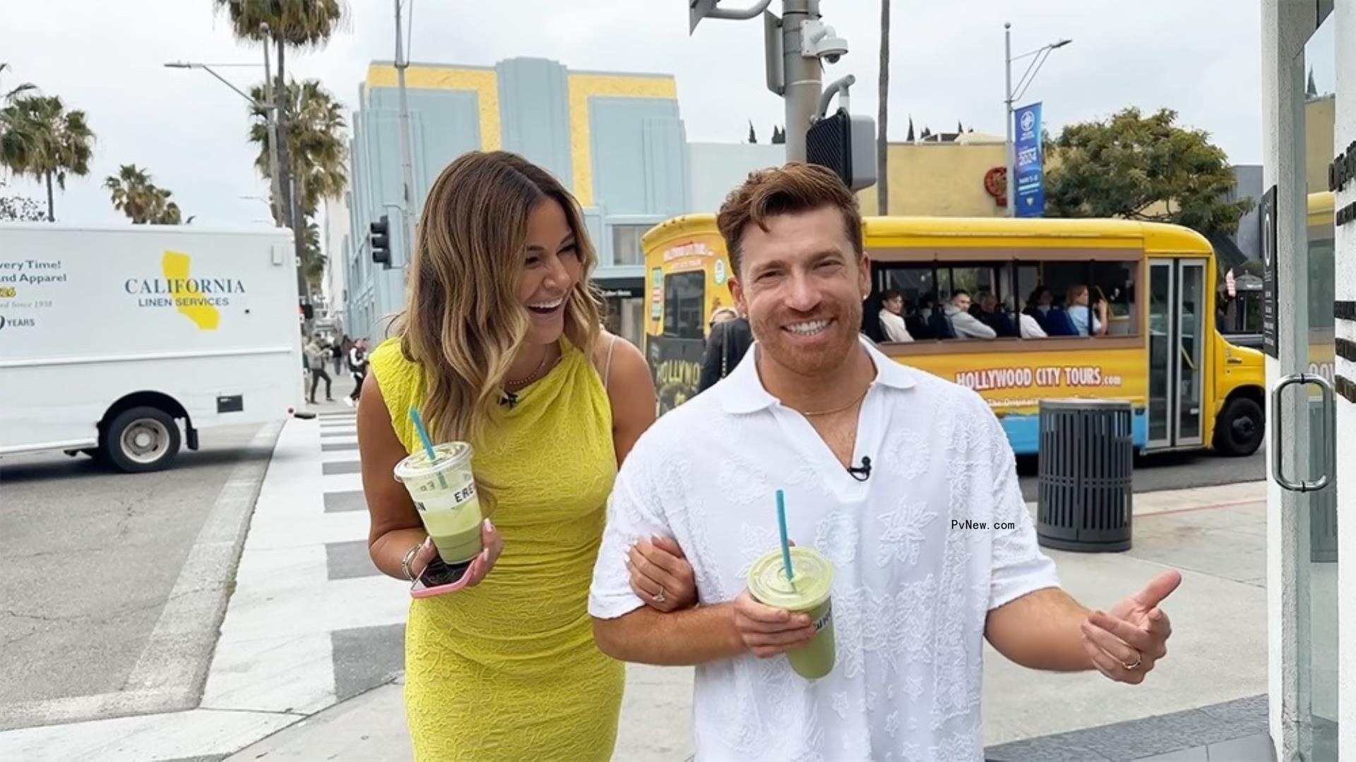 Kelly Bensimon and Evan Real