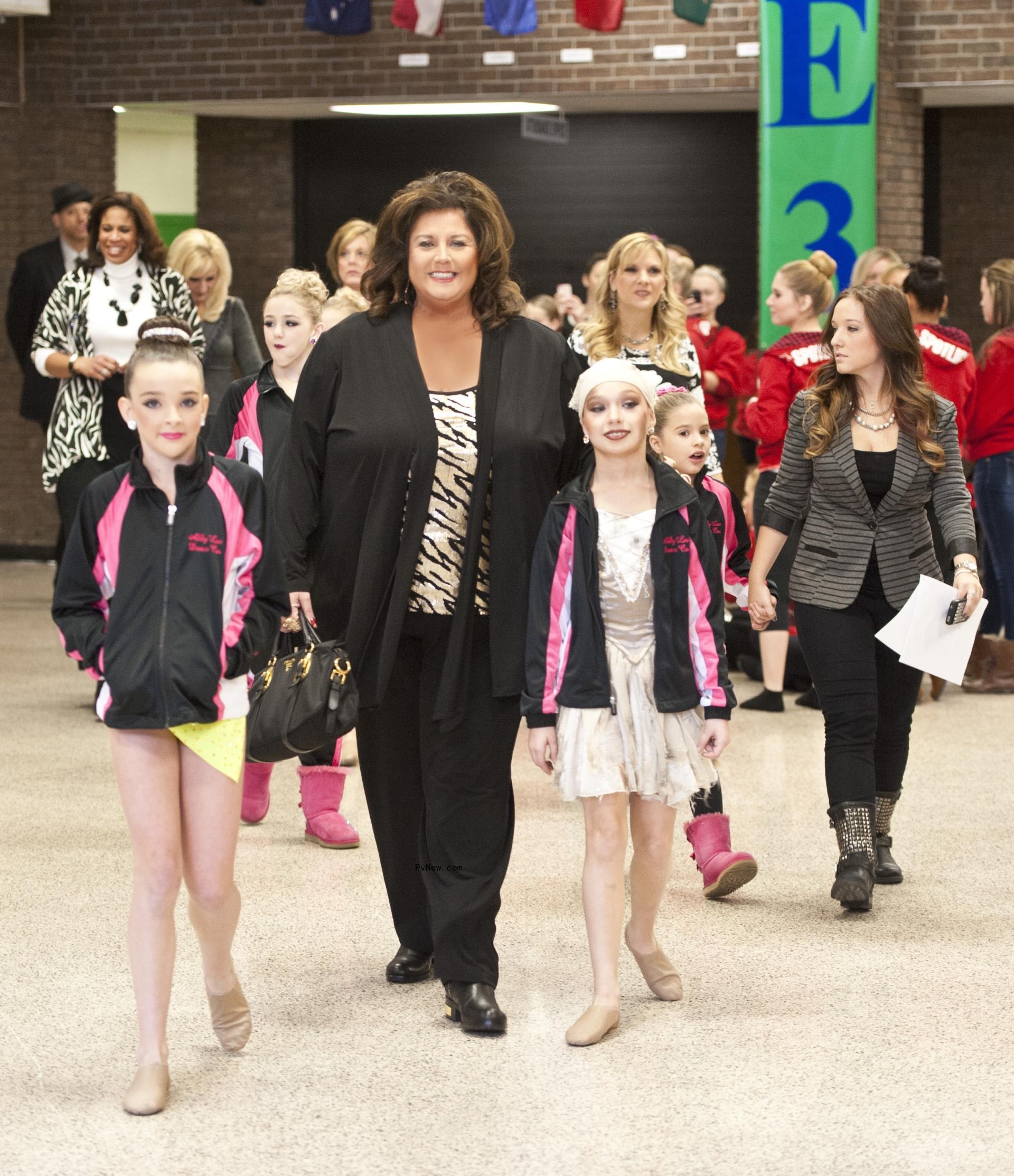 Kendall Vertes, Abby Lee Miller and Maddie Ziegler