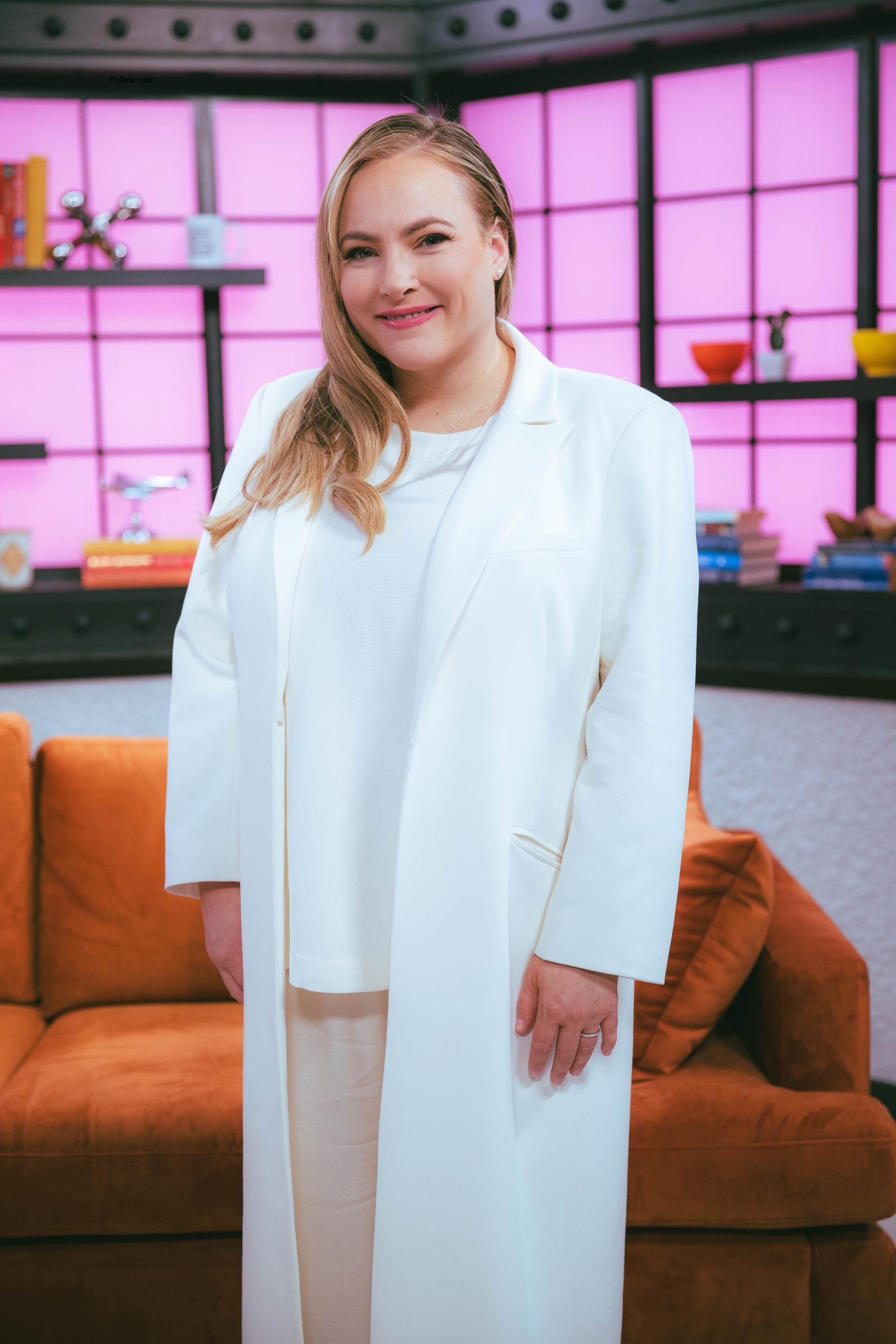 Meghan McCain in the Page Six studio.