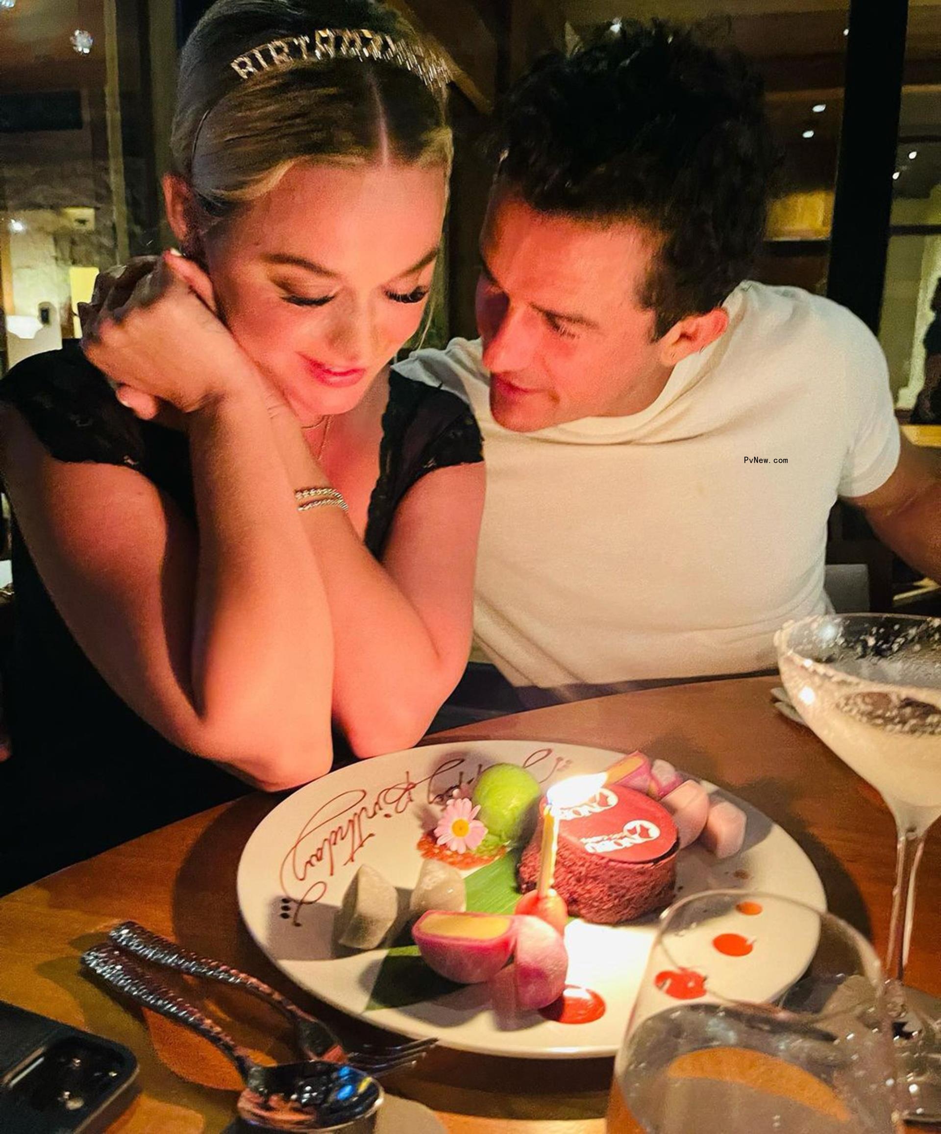 Katy Perry and Orlando Bloom