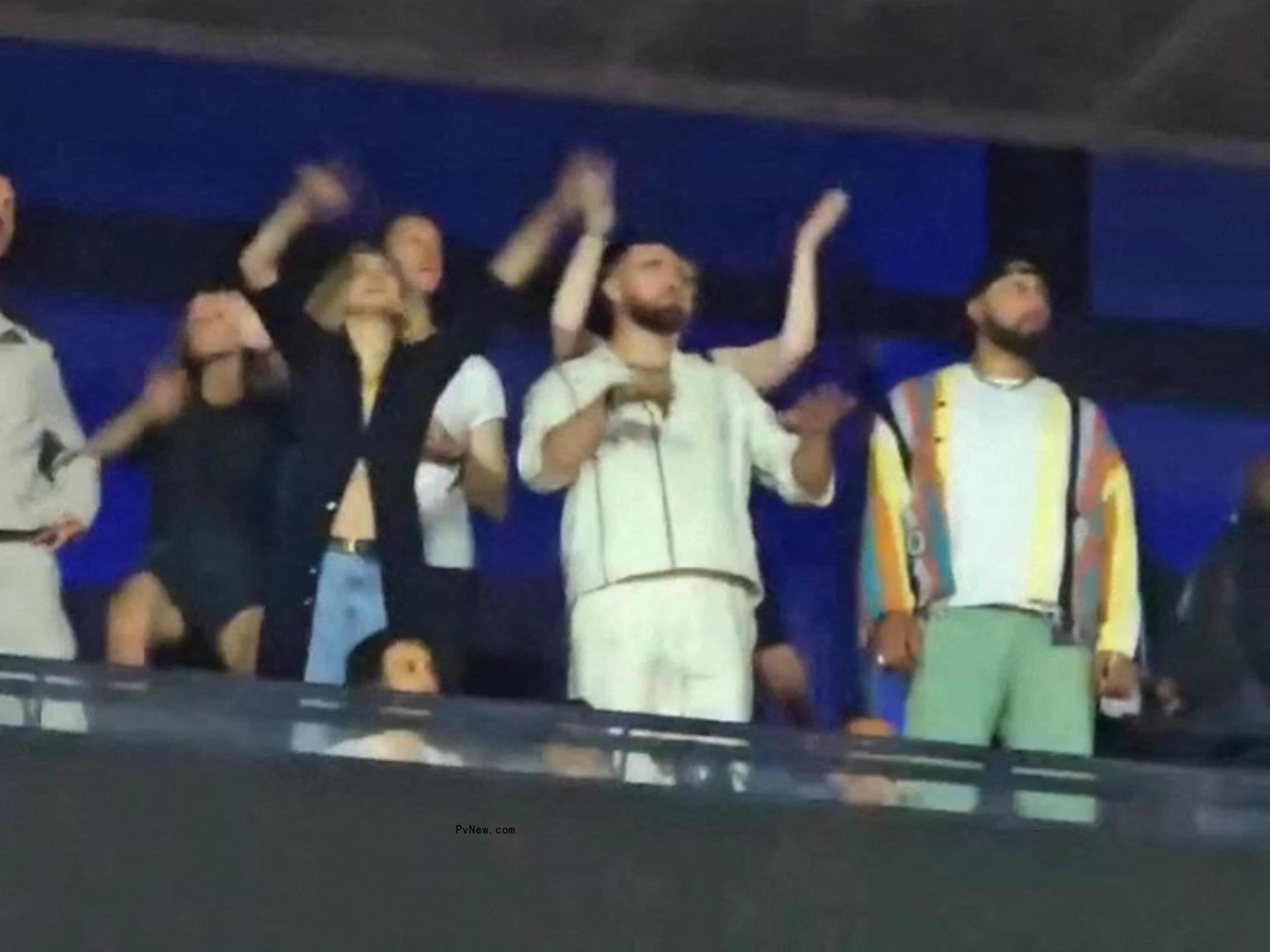 Travis Kelce, Gigi Hadid and Bradley Cooper