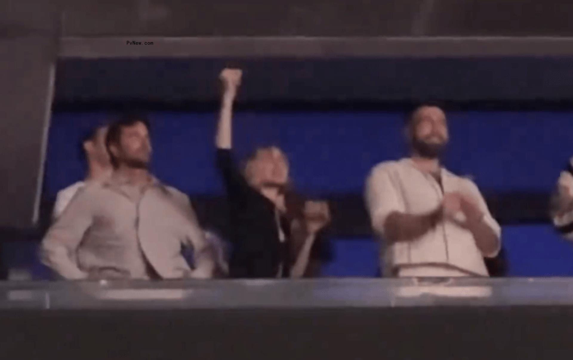 Travis Kelce, Gigi Hadid and Bradley Cooper