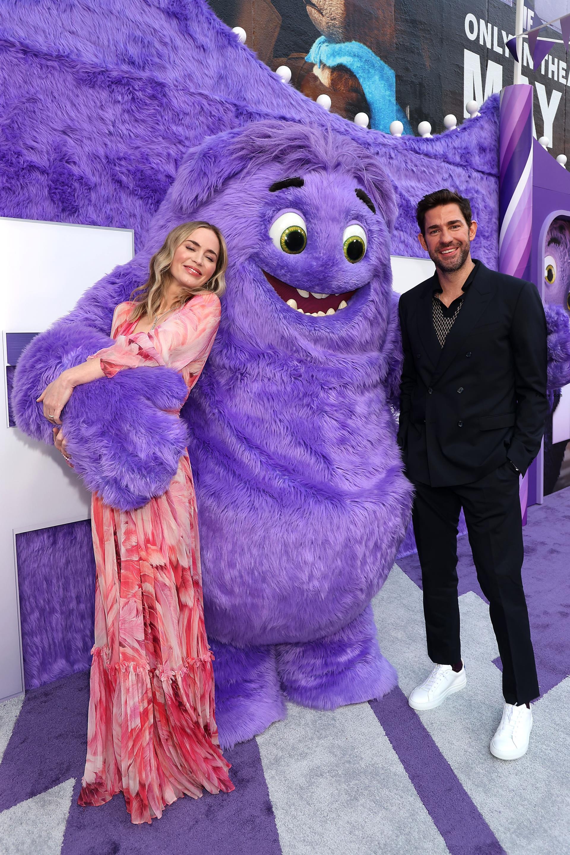 Emily Blunt and John Krasinski attend 