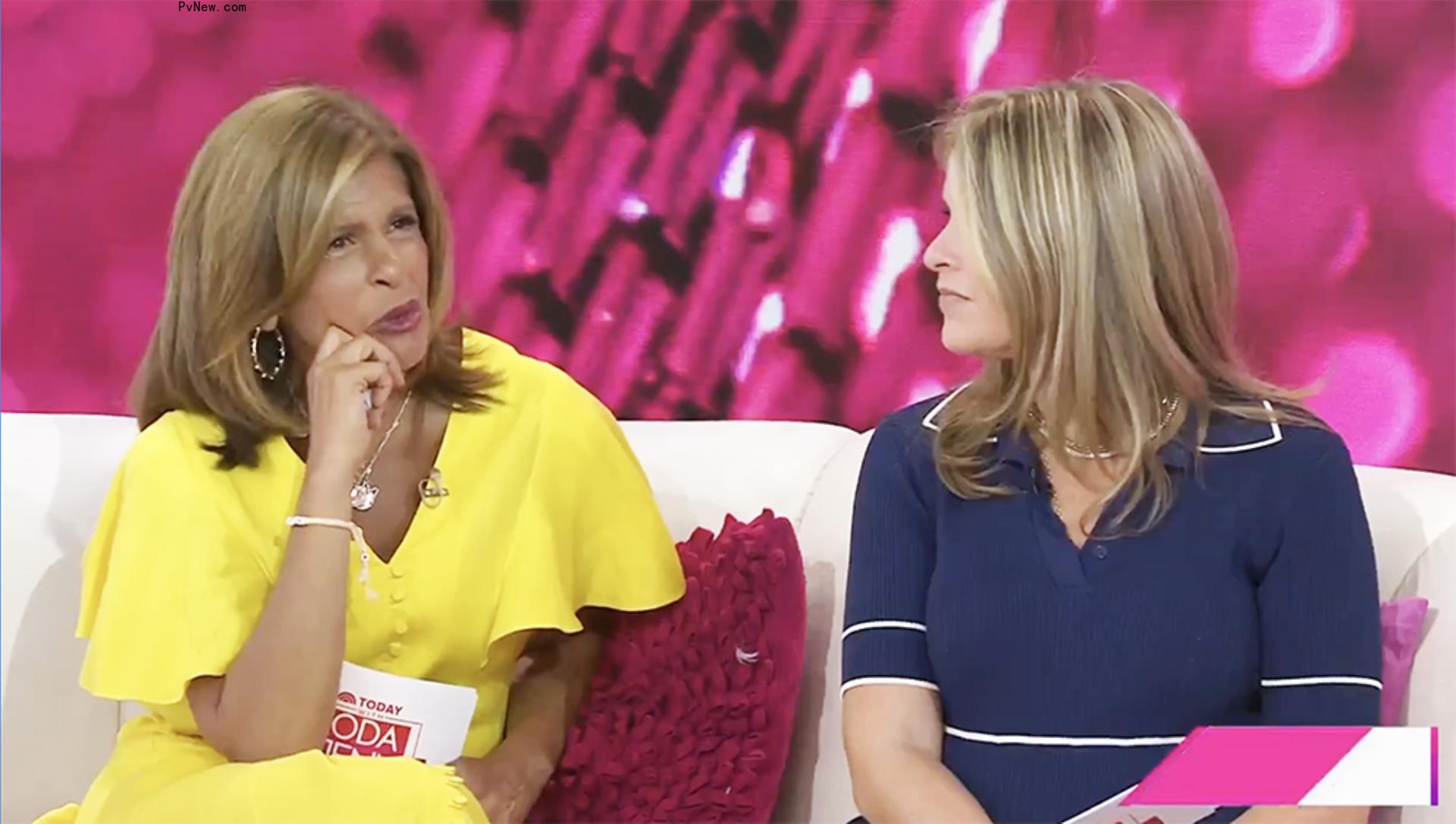 Hoda Kotb and Jenna Bush Hager on 