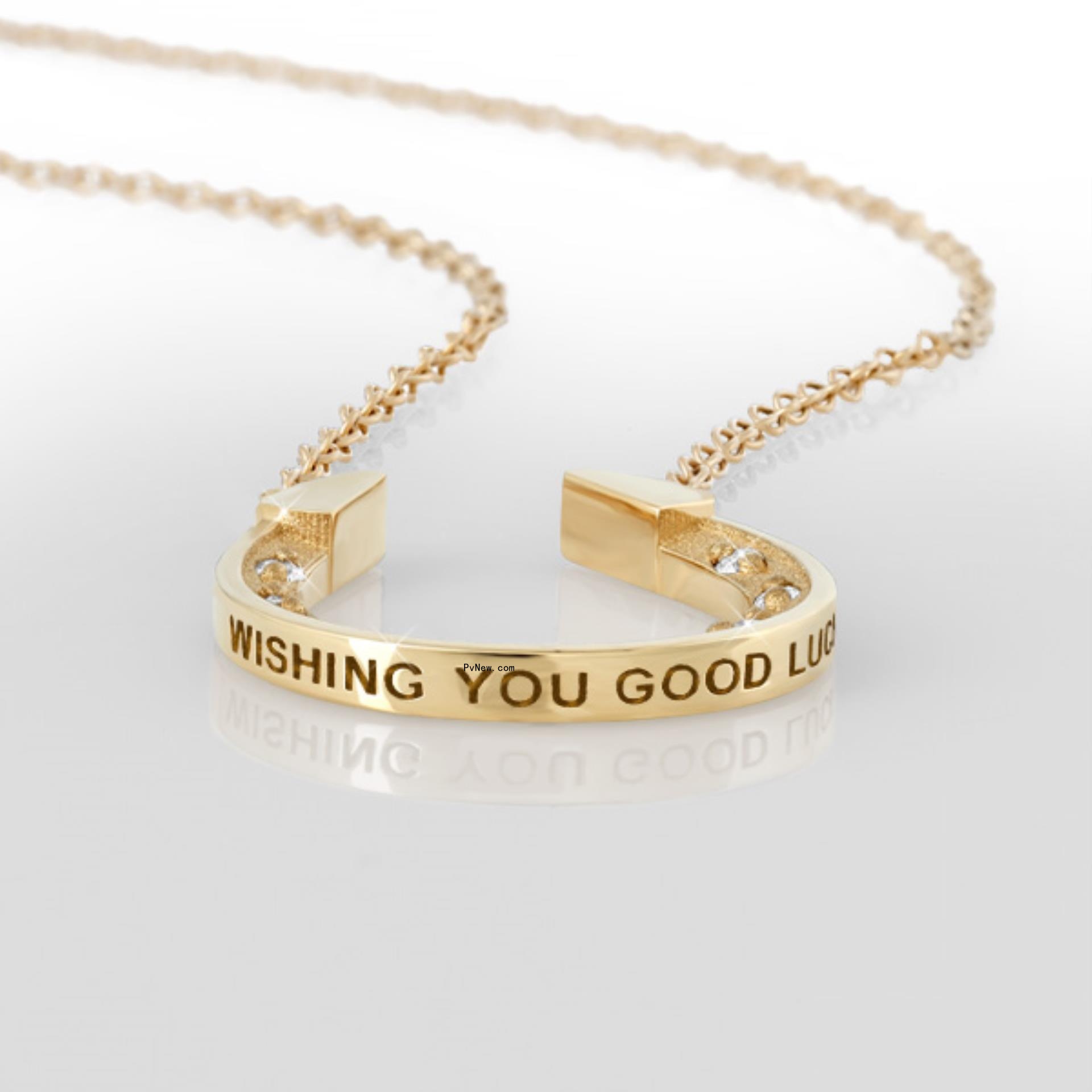Horseshoe necklace