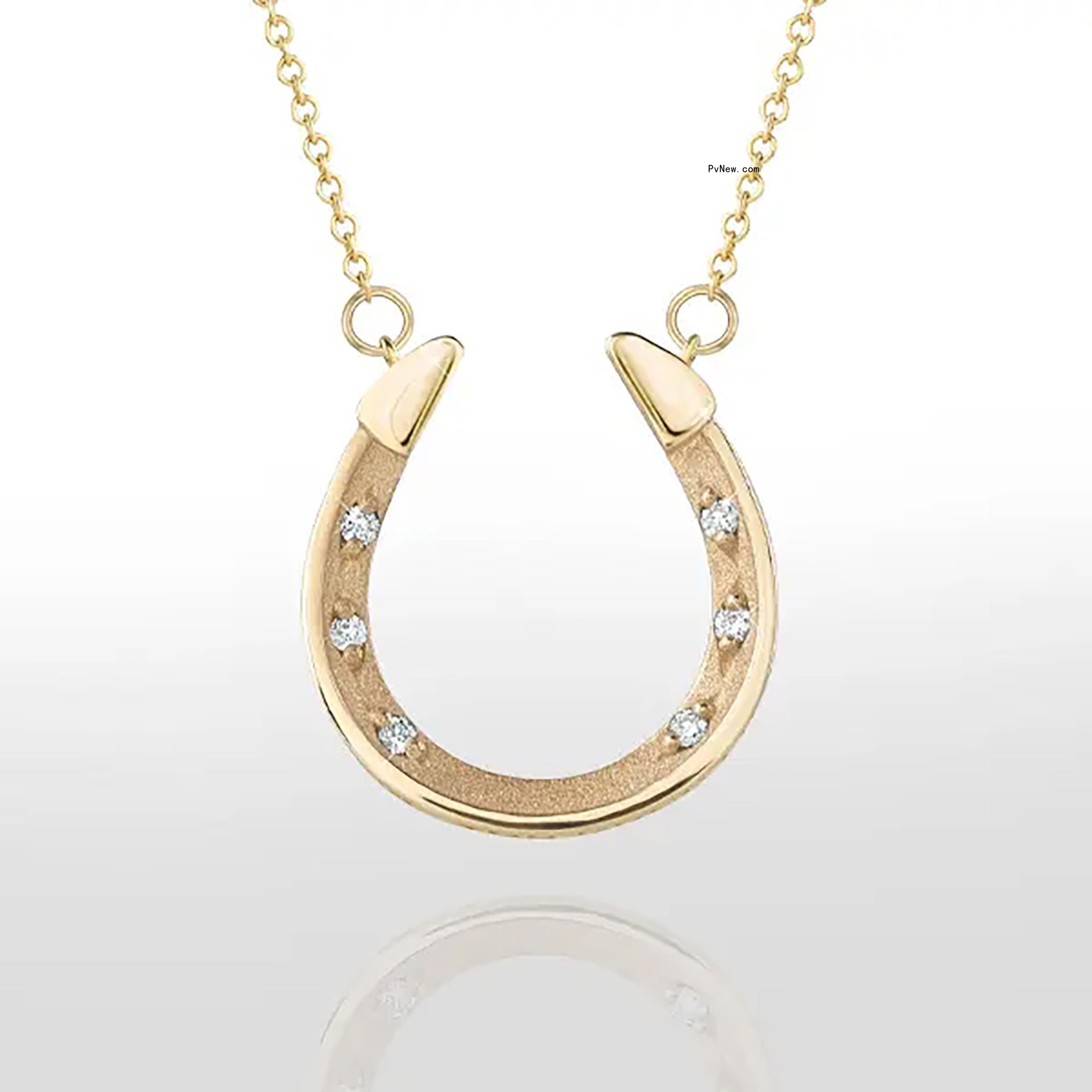 Horseshoe necklace
