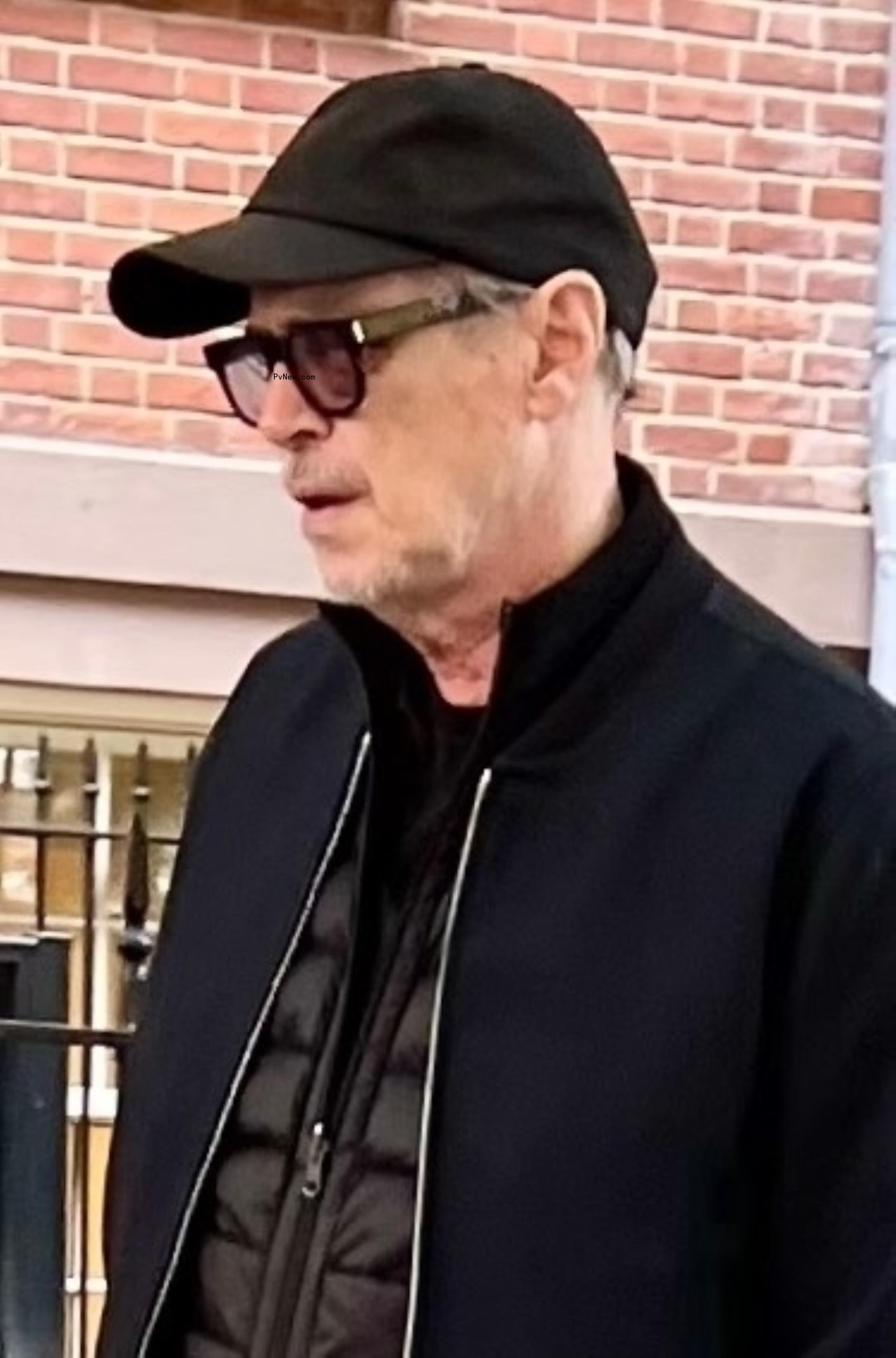 Steve Buscemi in Soho.