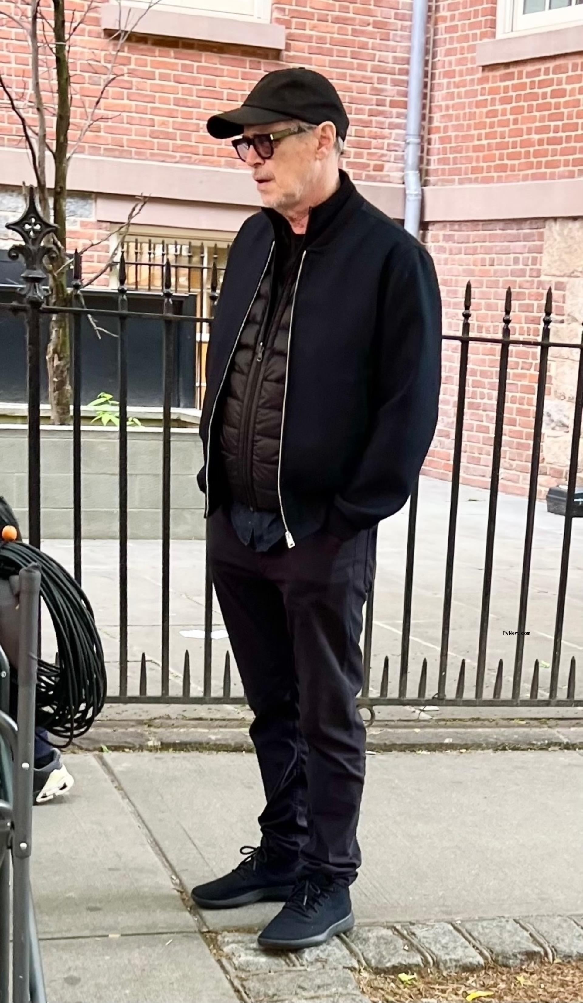 Steve Buscemi in Soho.