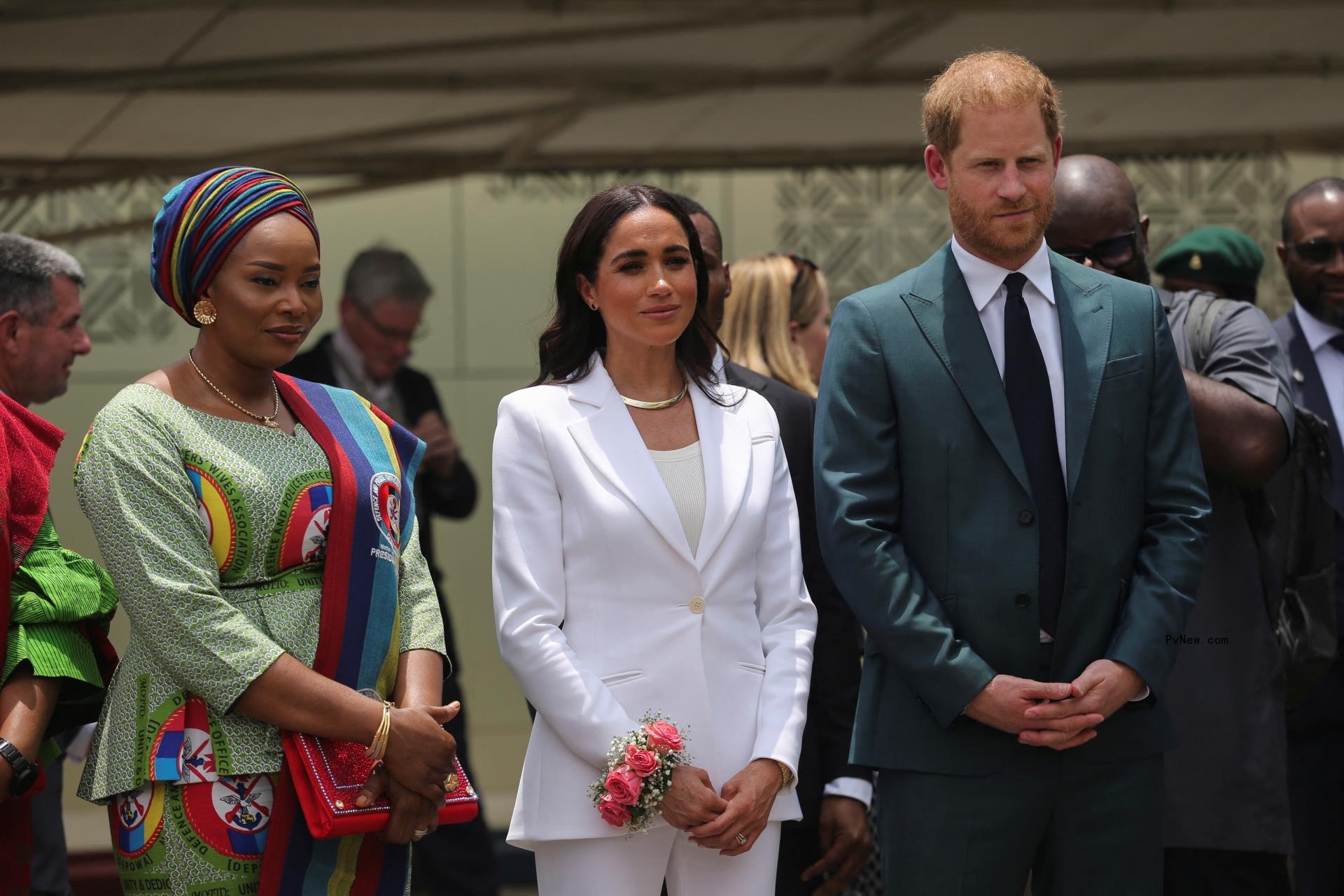 Meghan Markle in Nigeria.