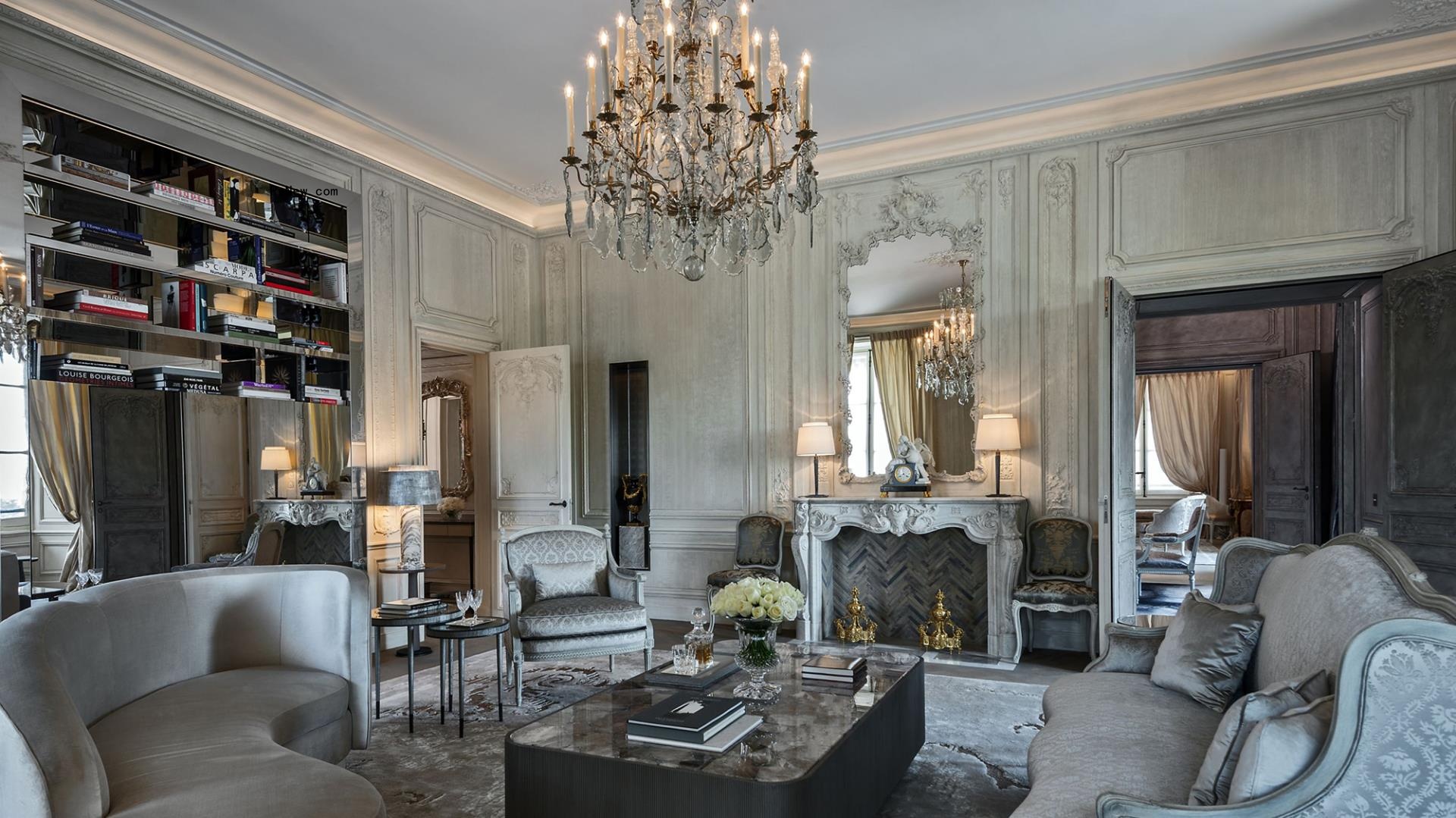 Hôtel De Crillon living room