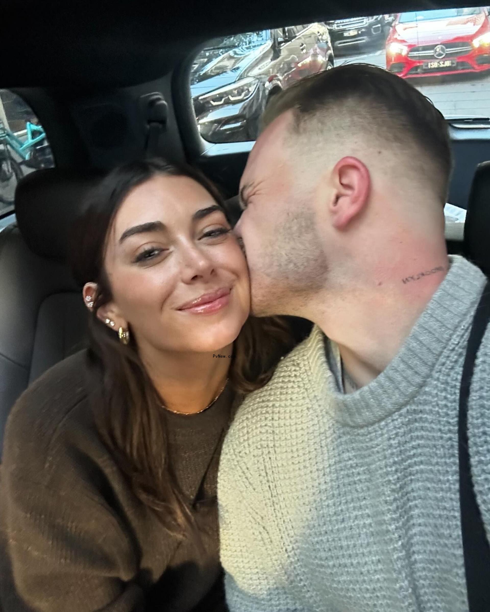Brianna Chickenfry and Zach Bryan