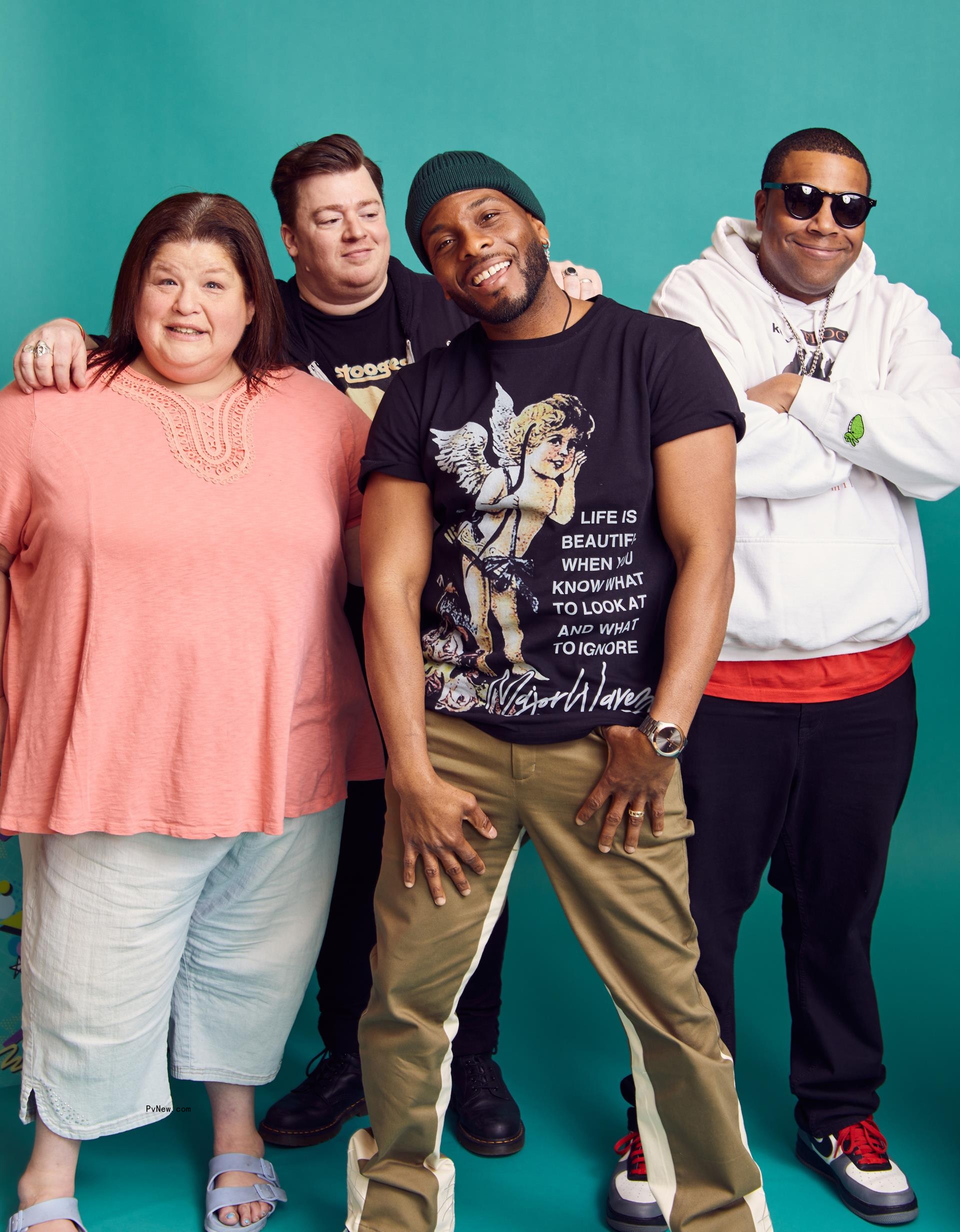 Lori Beth Denberg, Danny Tamberelli, Kel Mitchell and Kenan Thompson