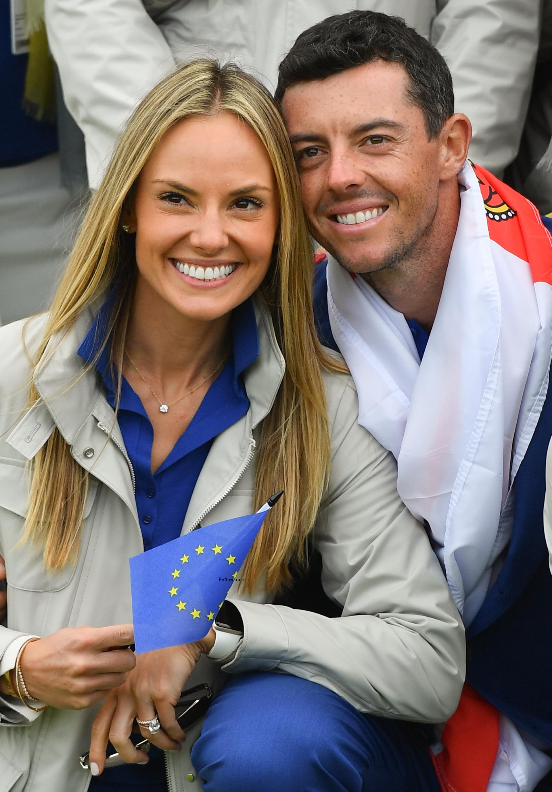 Rory McIlroy and Erica Stoll.