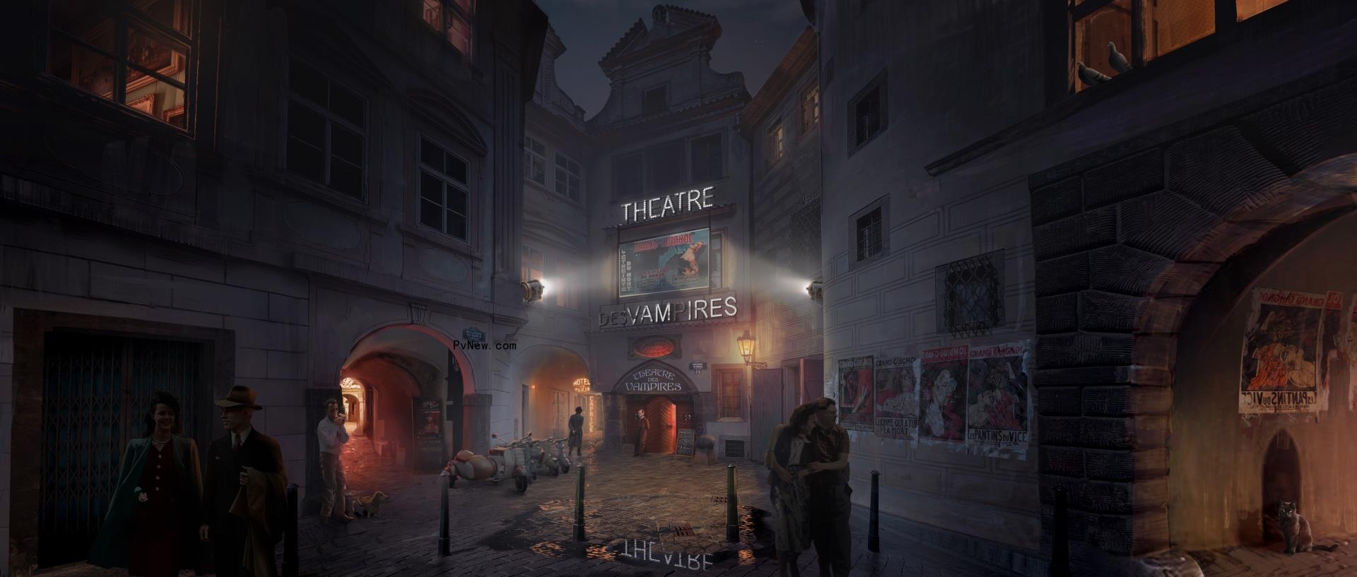 How ‘Interview With the Vampire’ Used Sacreligious Statues, Projection Animation to Create the Théâtre des Vampires