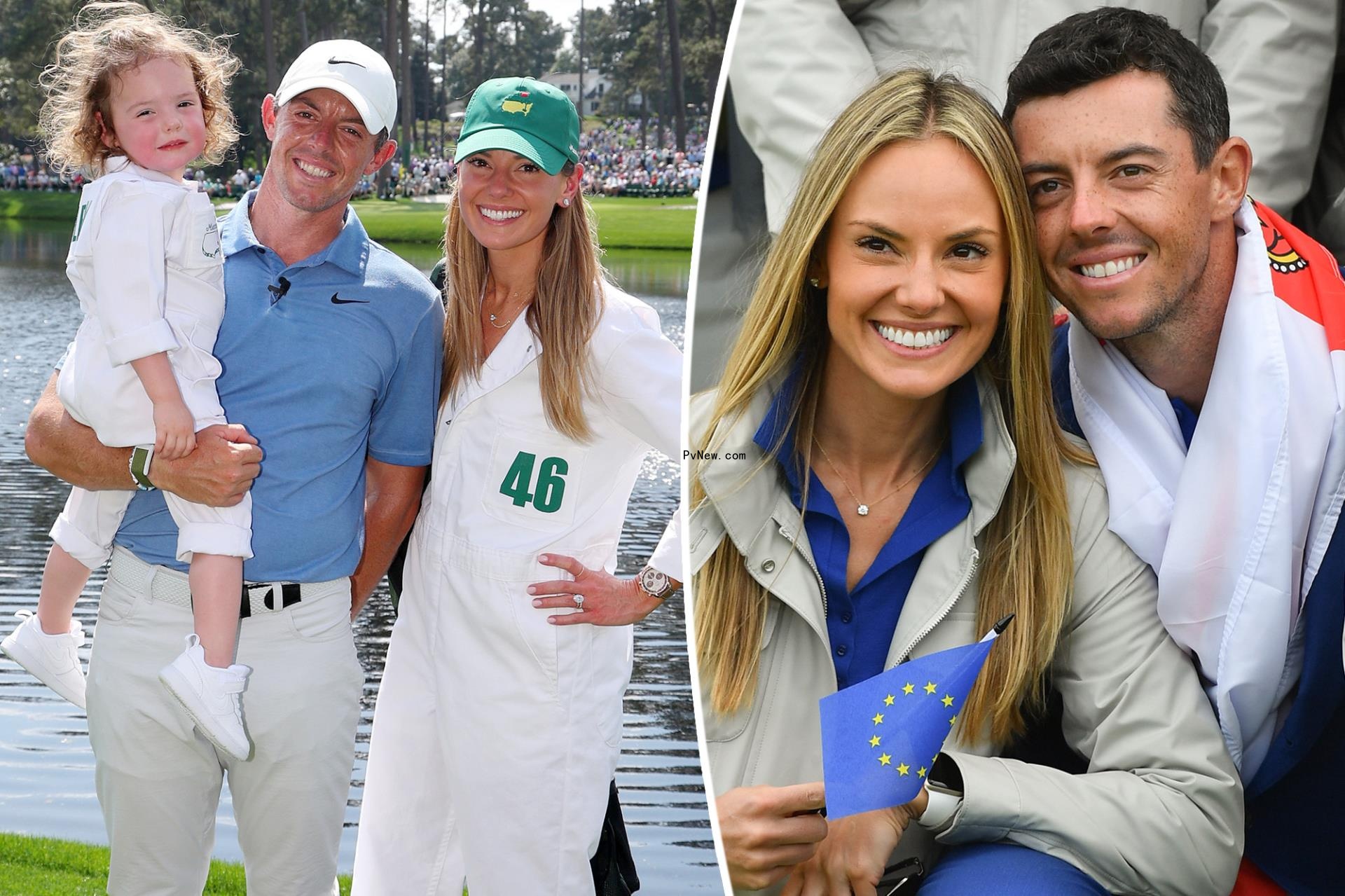Golfer Rory McIlroy spotted without wedding ring after filing for divorce from Erica Stoll