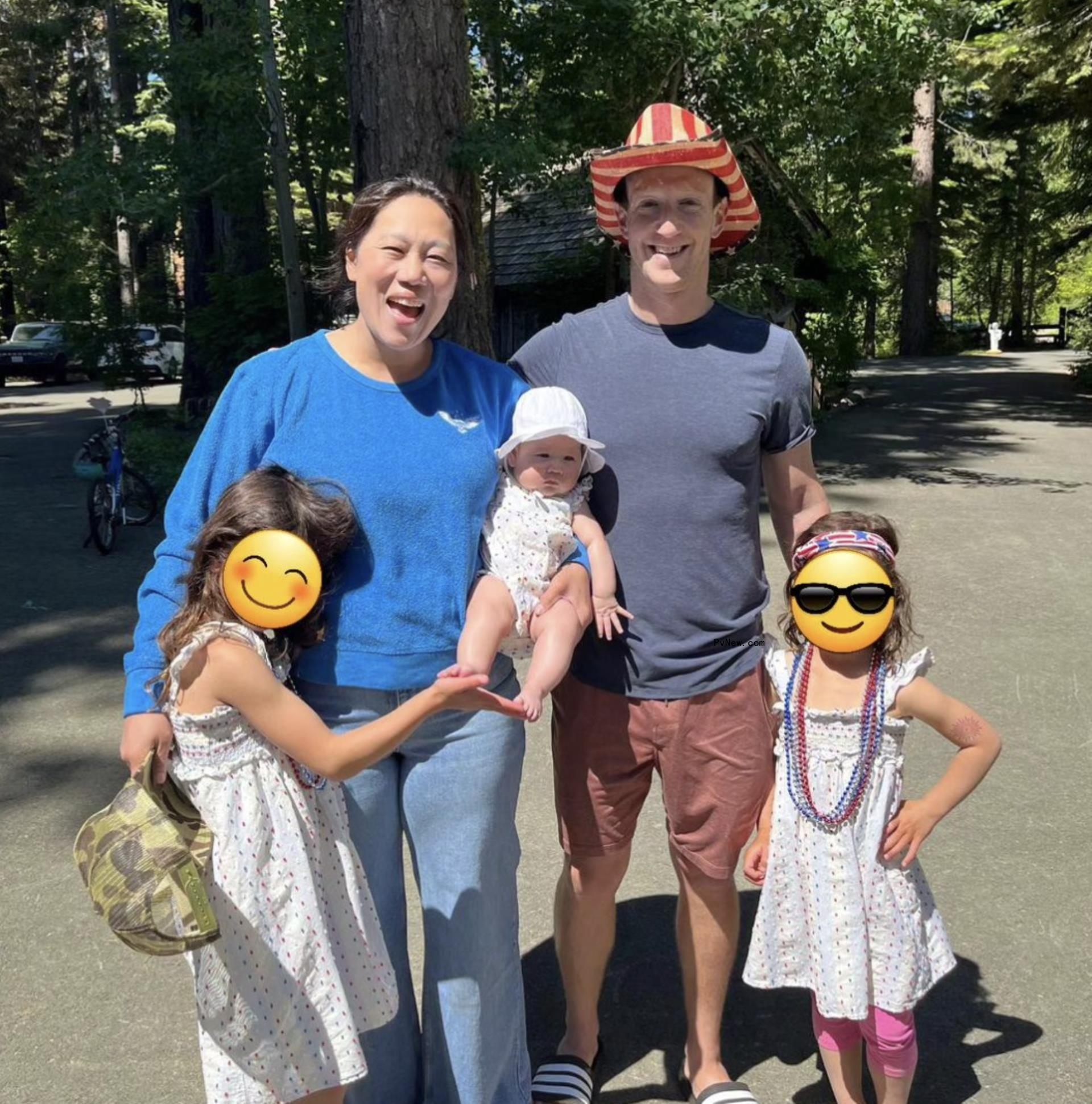 Mark Zuckerberg and Priscilla Chan