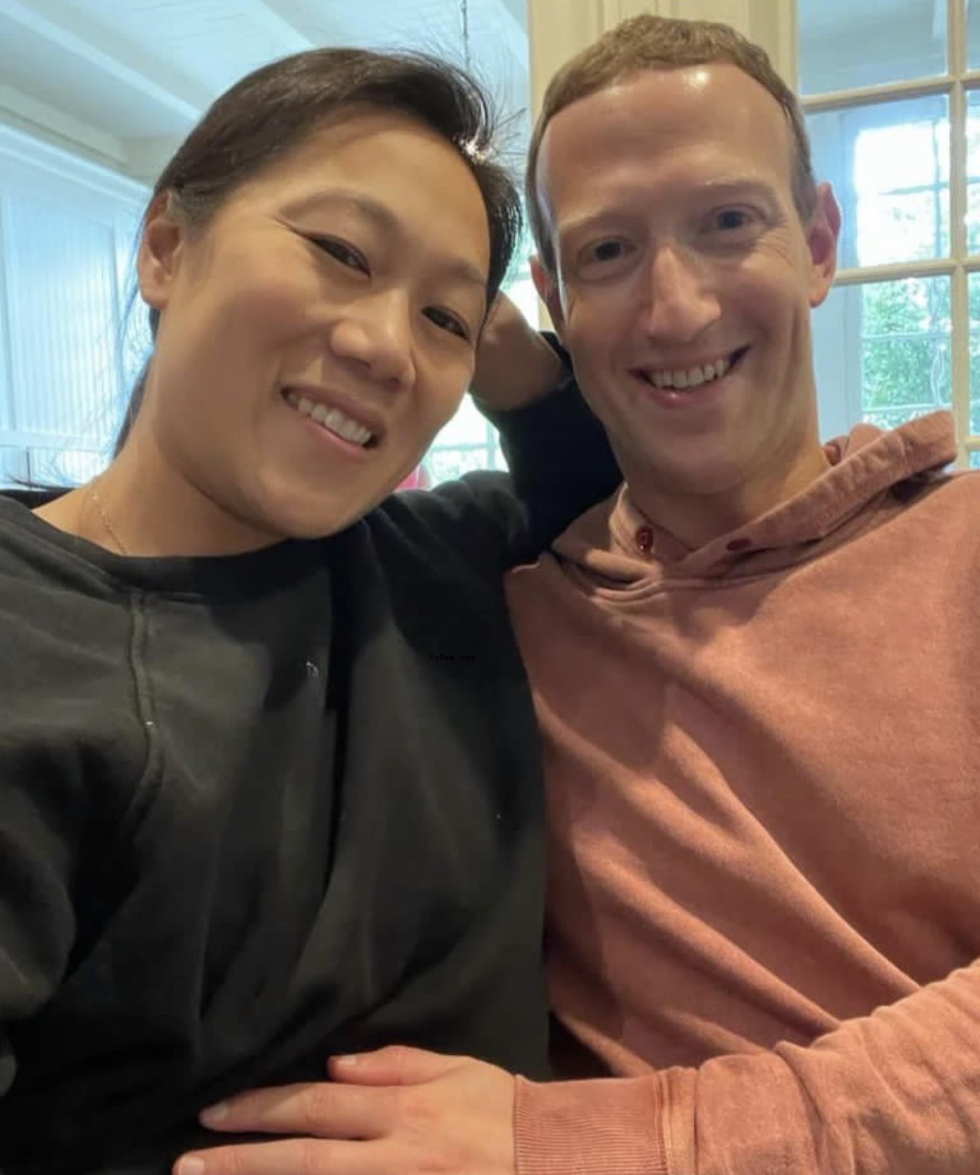 Mark Zuckerberg and Priscilla Chan
