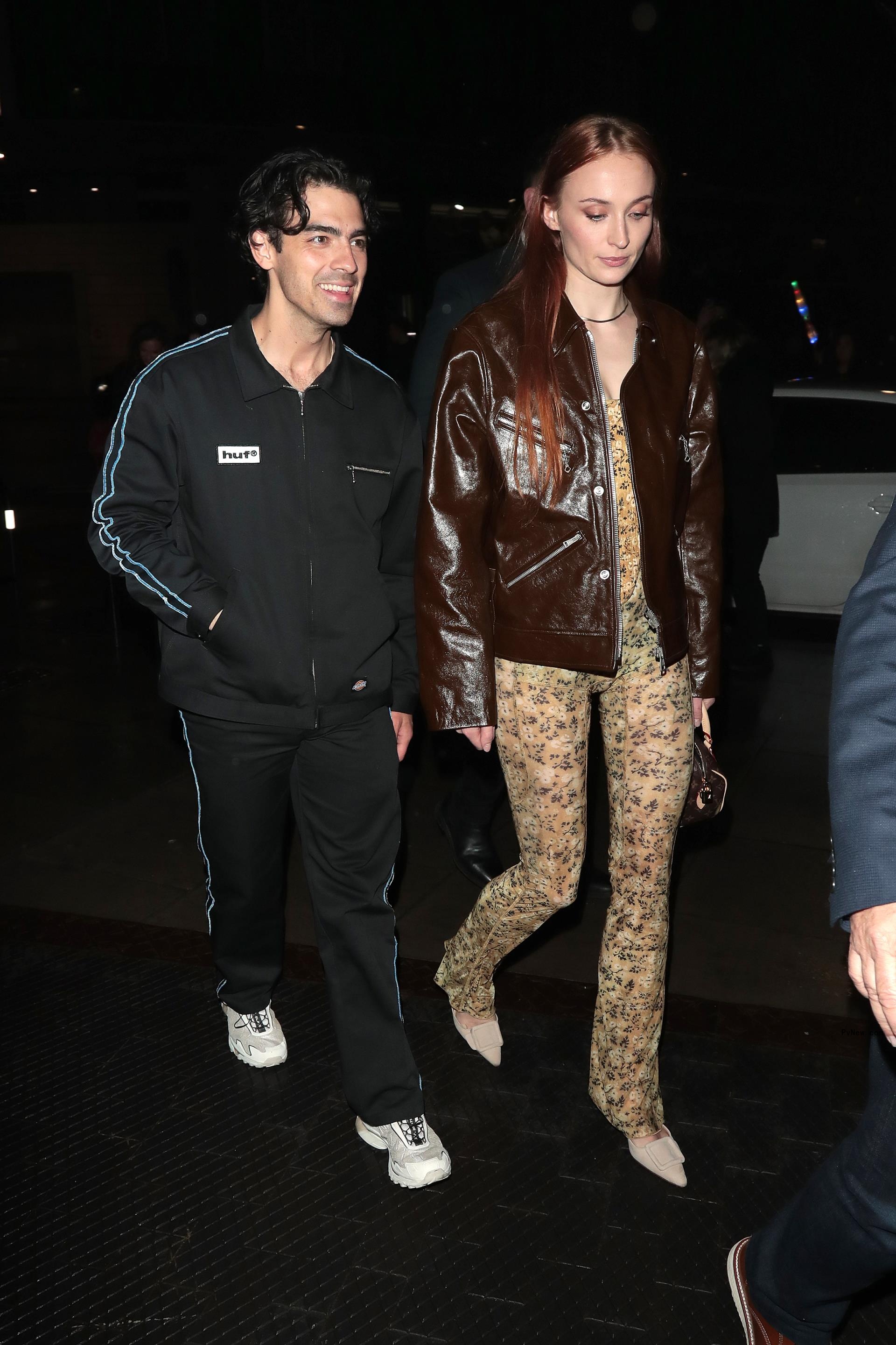 Sophie Turner and Joe Jonas.